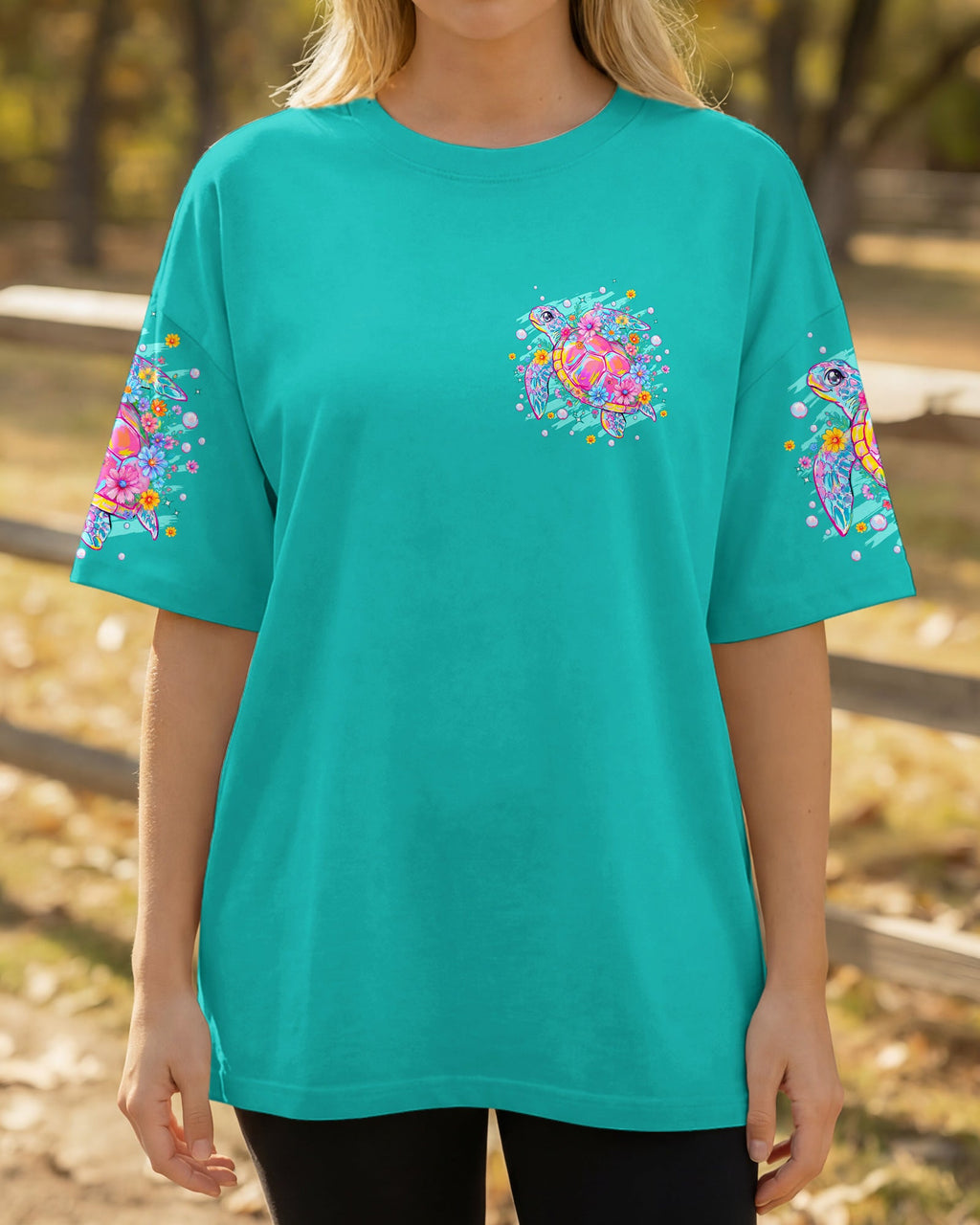 TURTLEY OVER IT ALL OVER PRINT - TYPQ1606264