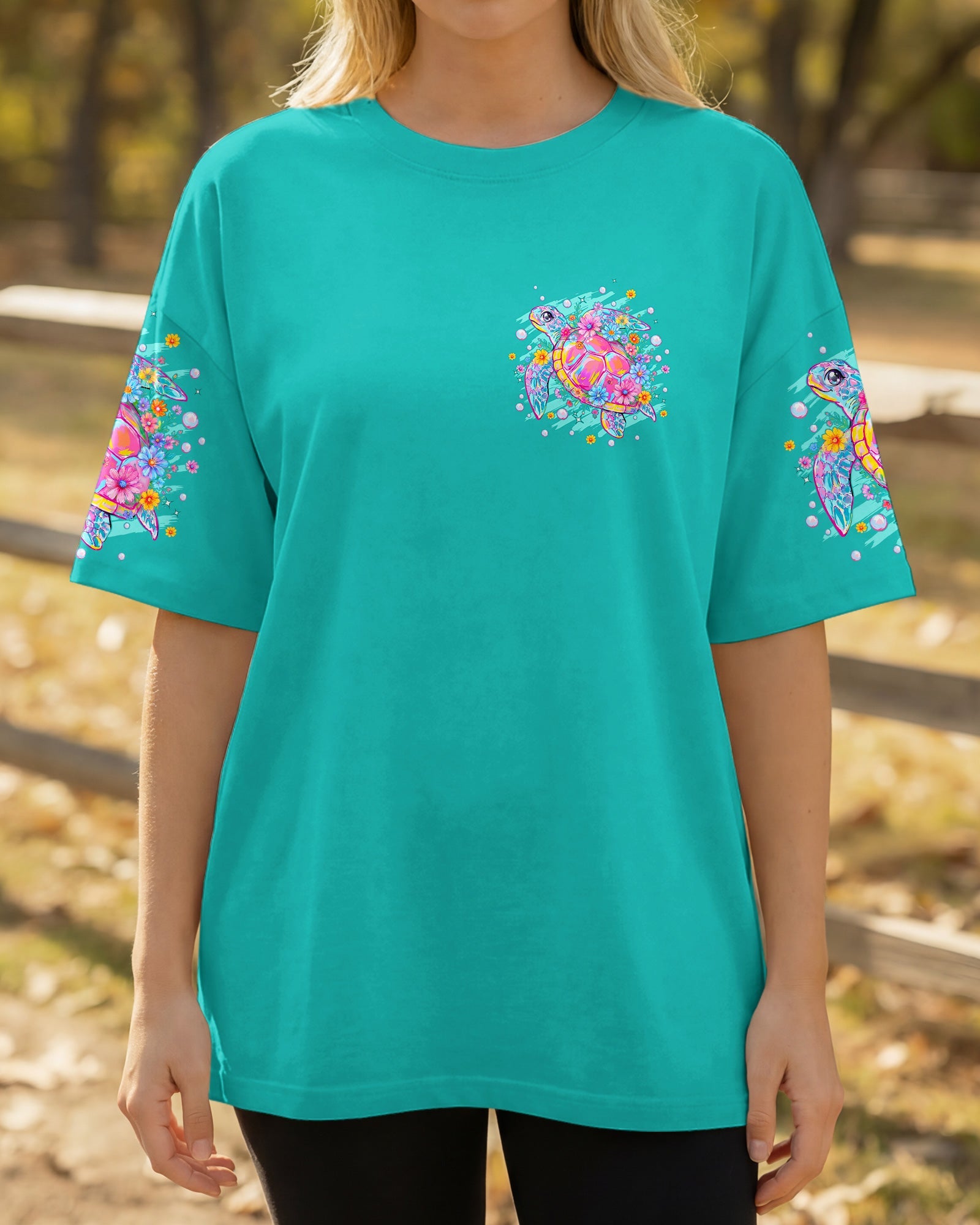 TURTLEY OVER IT ALL OVER PRINT - TYPQ1606264