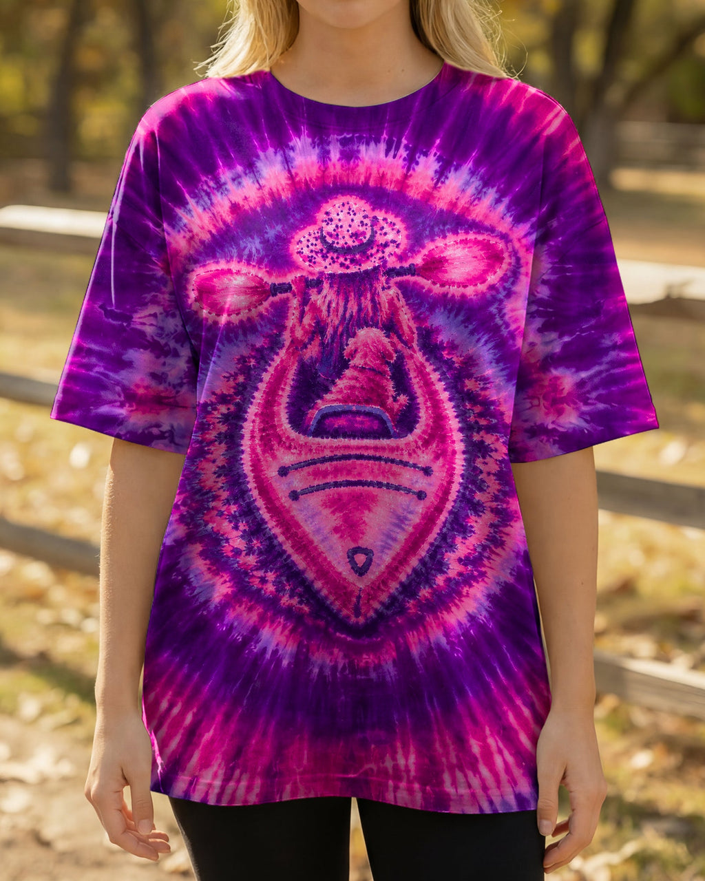 KAYAK GIRL WITH DOG BURST ALL OVER PRINT - TLNO0207265