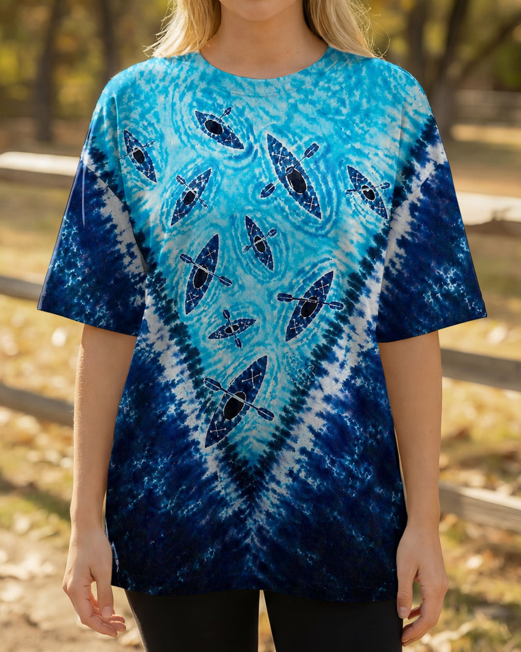 LAKESIDE KAYAK ADVENTURE ALL OVER PRINT - KMTM1007261