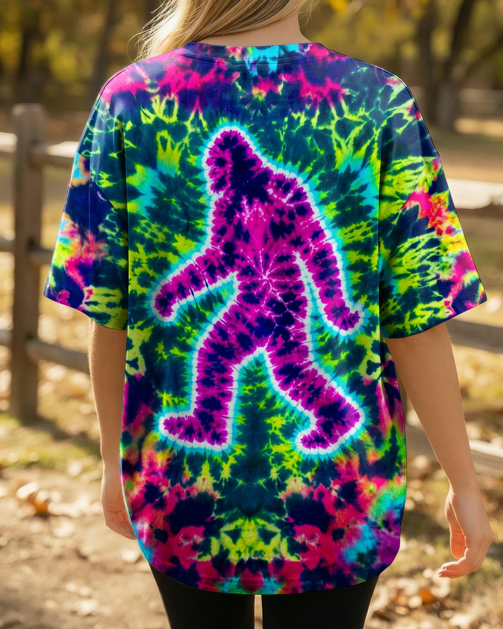 COLORFUL PSYCHEDELIC NEON BIGFOOT ADVENTURE – RITD10906261