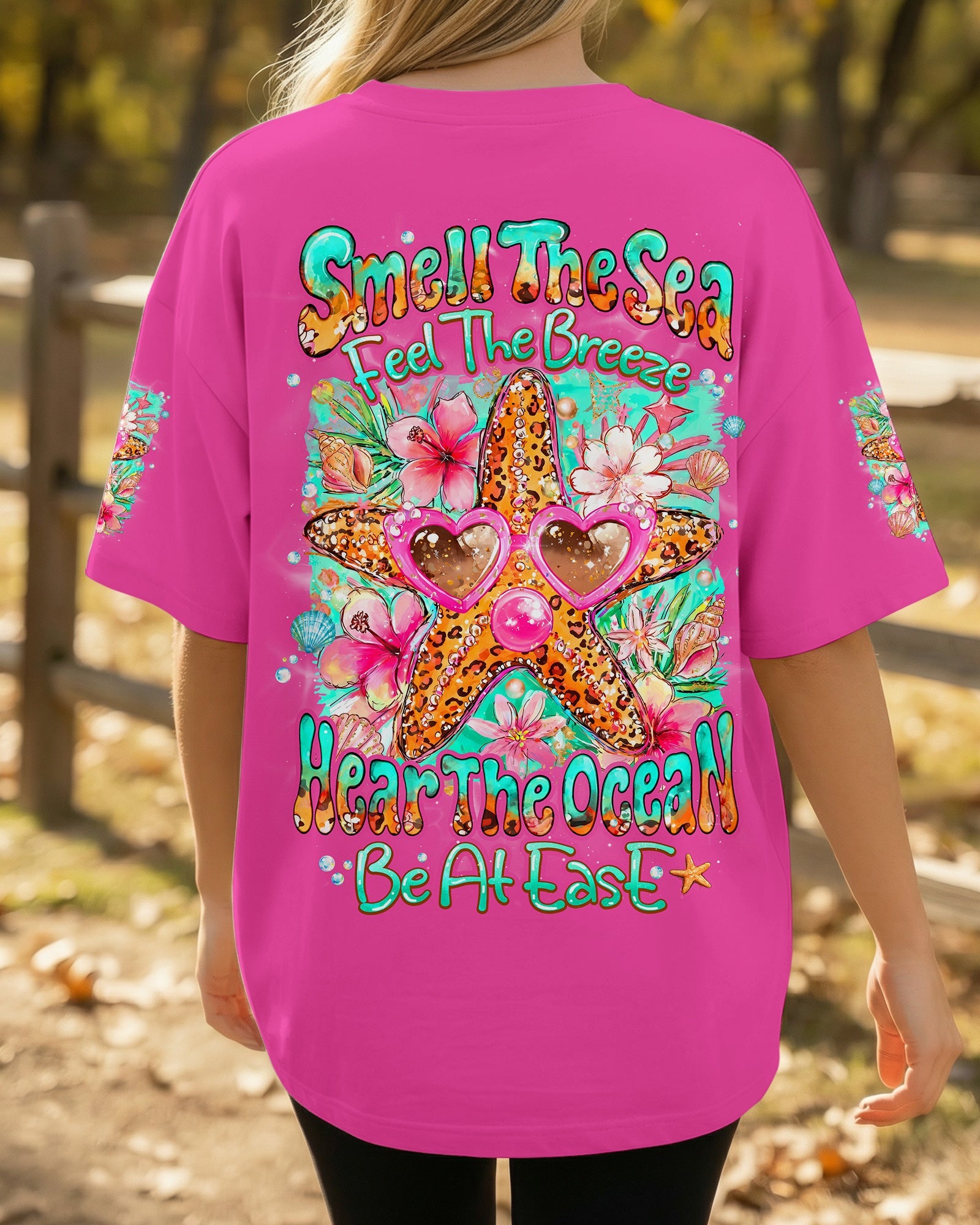 SMELL THE SEA STARFISH ALL OVER PRINT - TYQY0807262