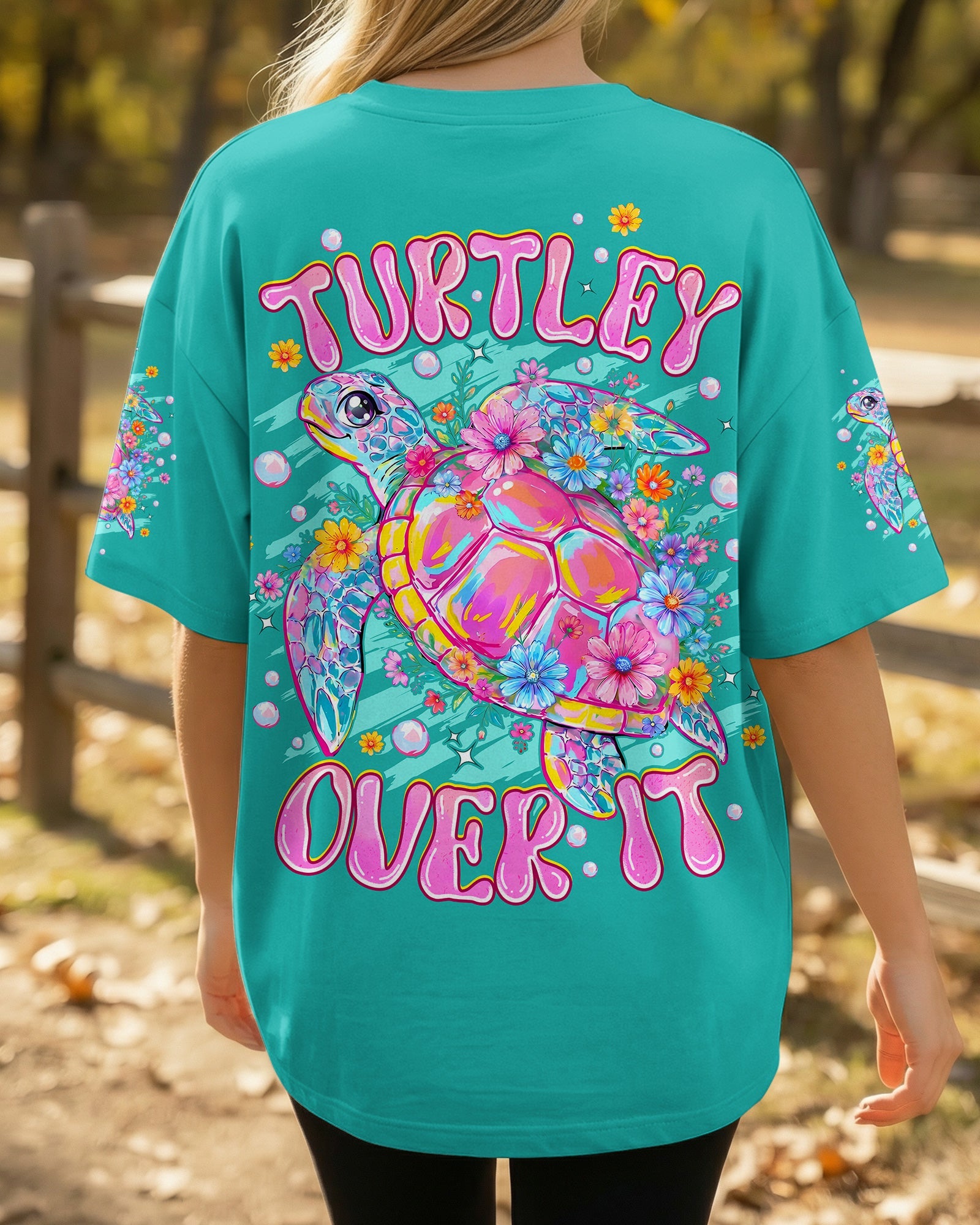 TURTLEY OVER IT ALL OVER PRINT - TYPQ1606264