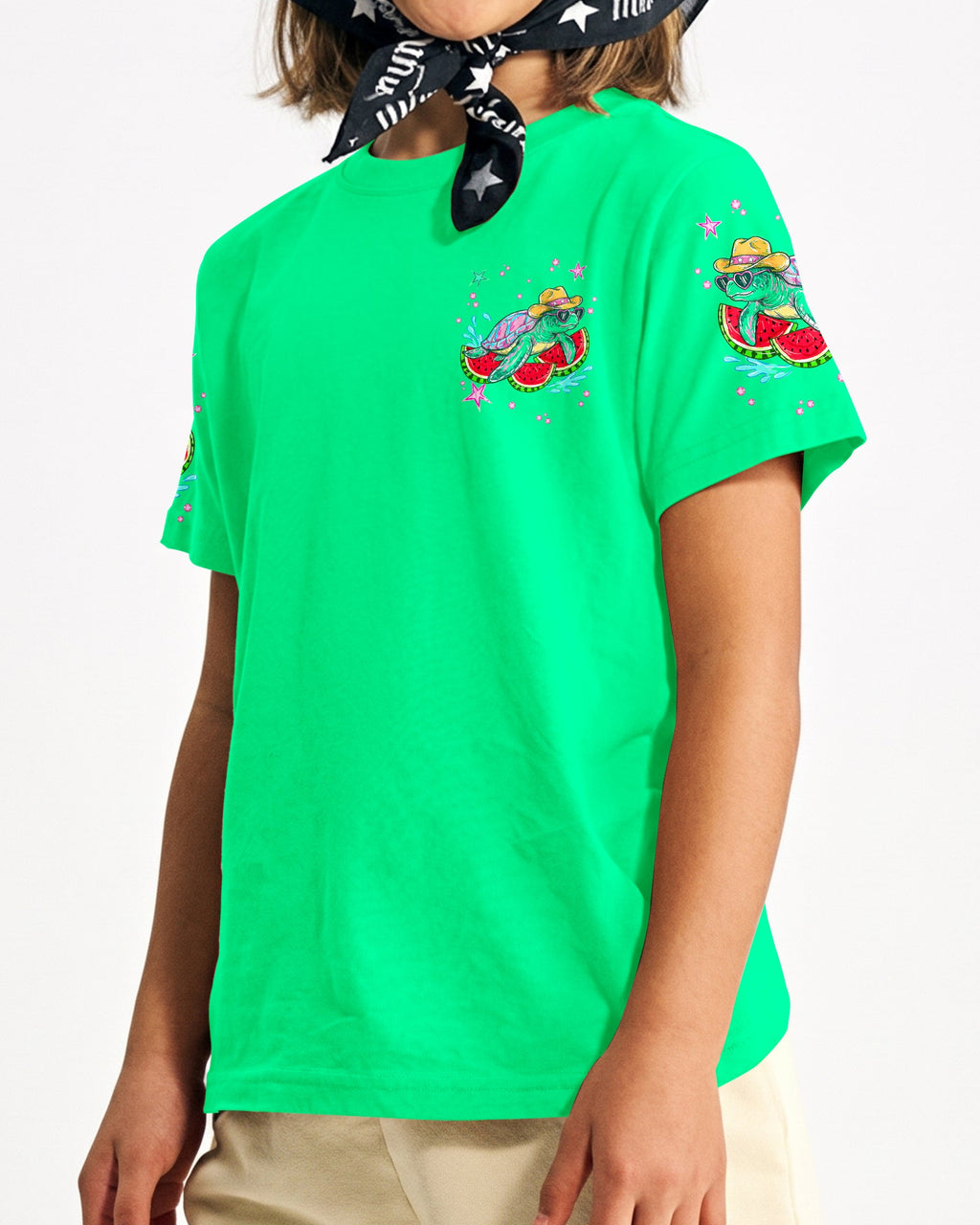 DO THE WATERMELON CRAWL TURTLE KIDS ALL OVER PRINT - TLNT1106261