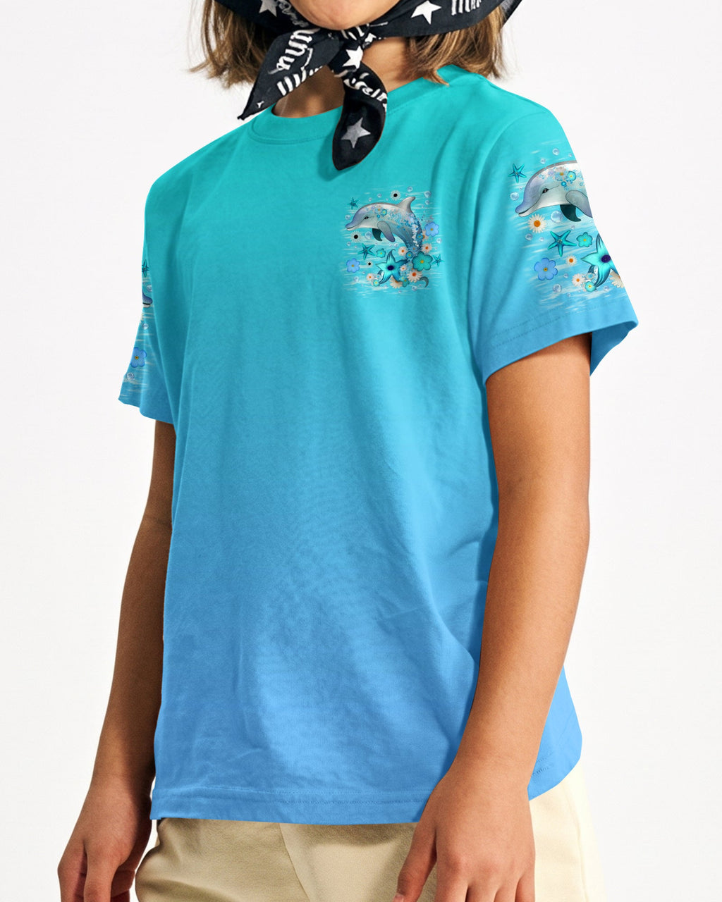 OCEAN WISHES DOLPHIN KISSES KIDS ALL OVER PRINT - TLNO2905262