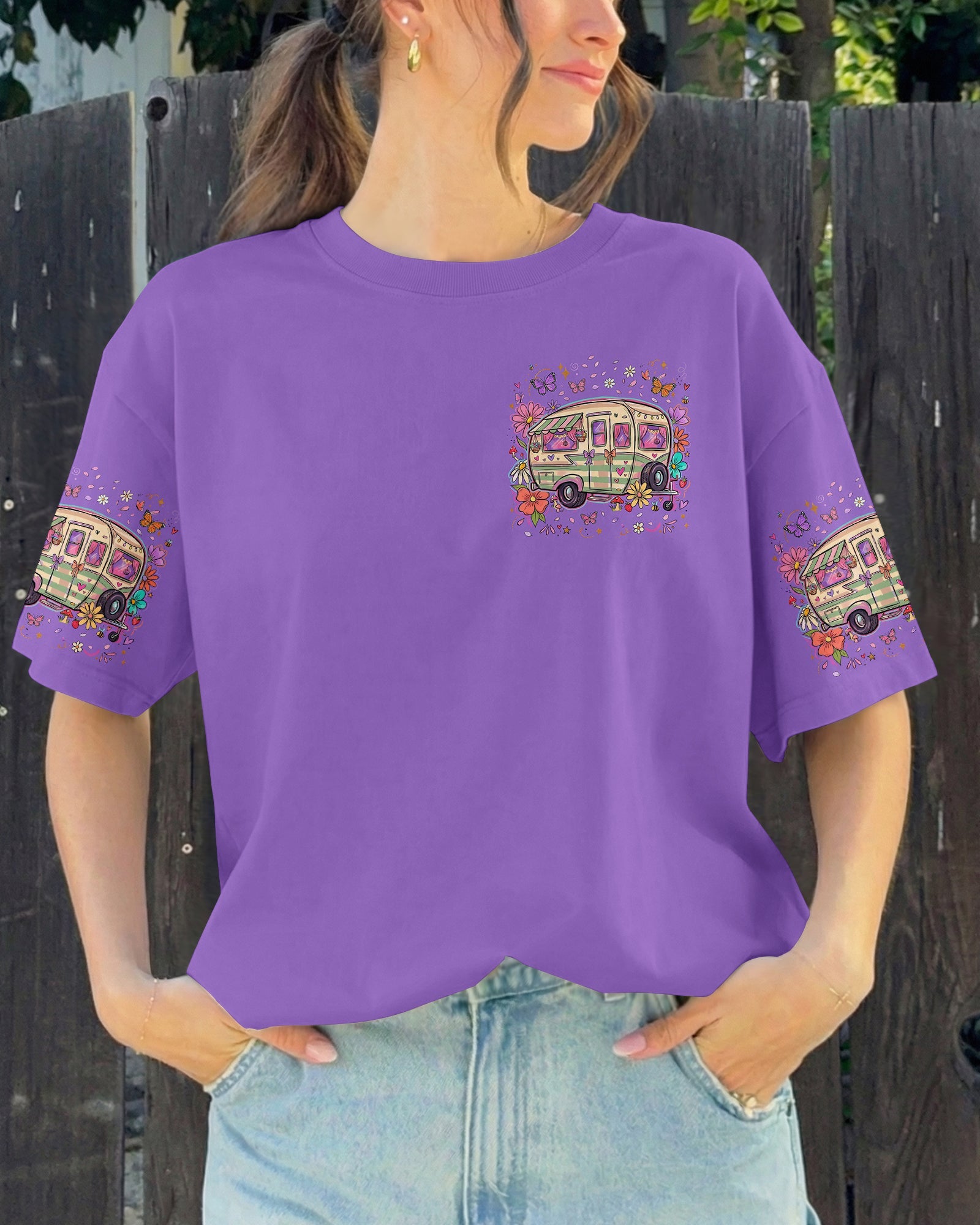 CAMP HAIR DON'T CARE ALL OVER PRINT - TYQY2406261