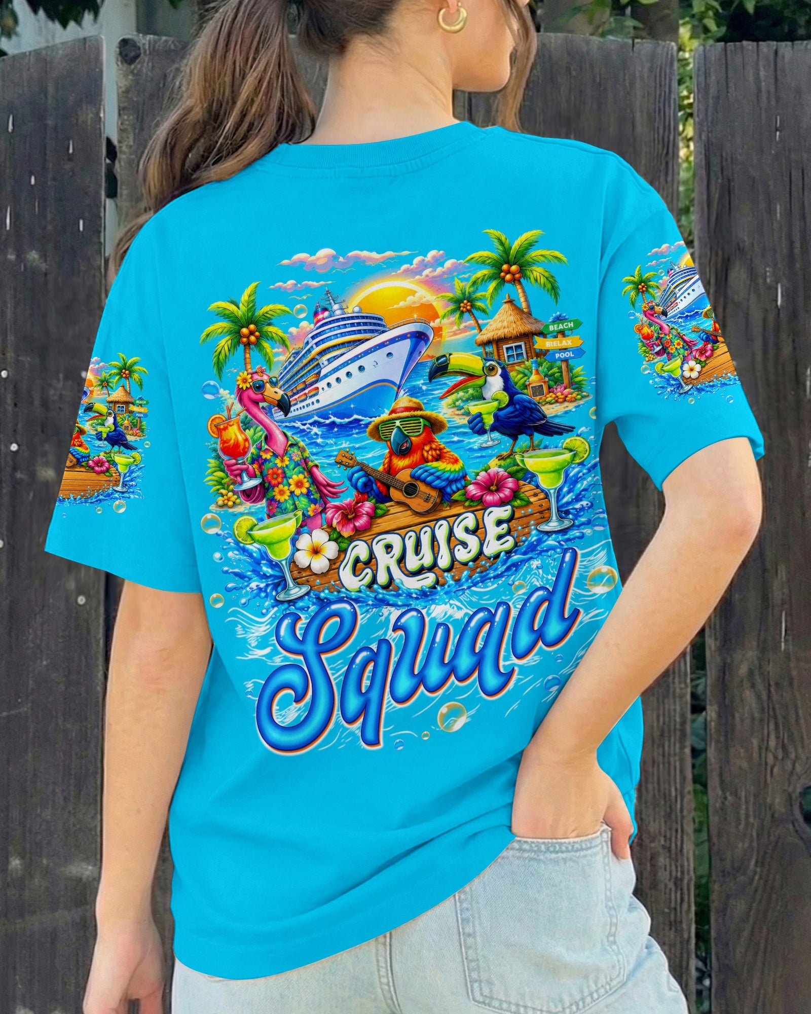 CRUISE SQUAD ALL OVER PRINT  - TLTW1007264