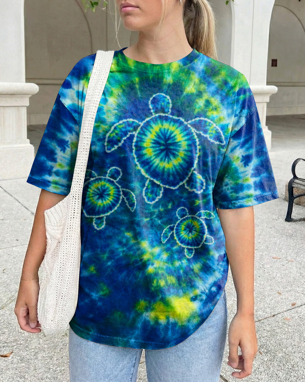 SEA TURTLE WATERCOLOR PATTERN ALL OVER PRINT  - TLTW1404262