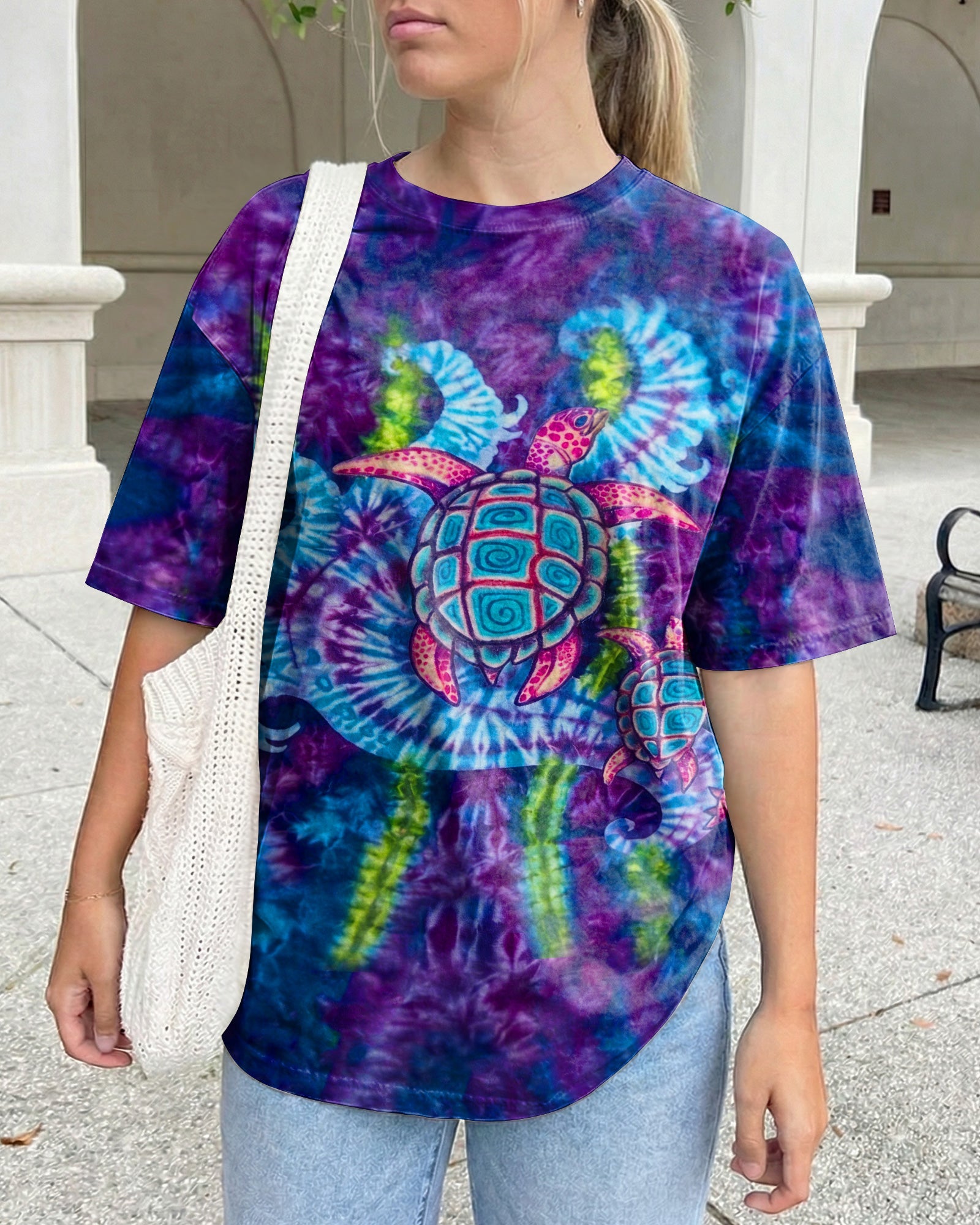 SEA TURTLE ALL OVER PRINT  - TLHN1504262