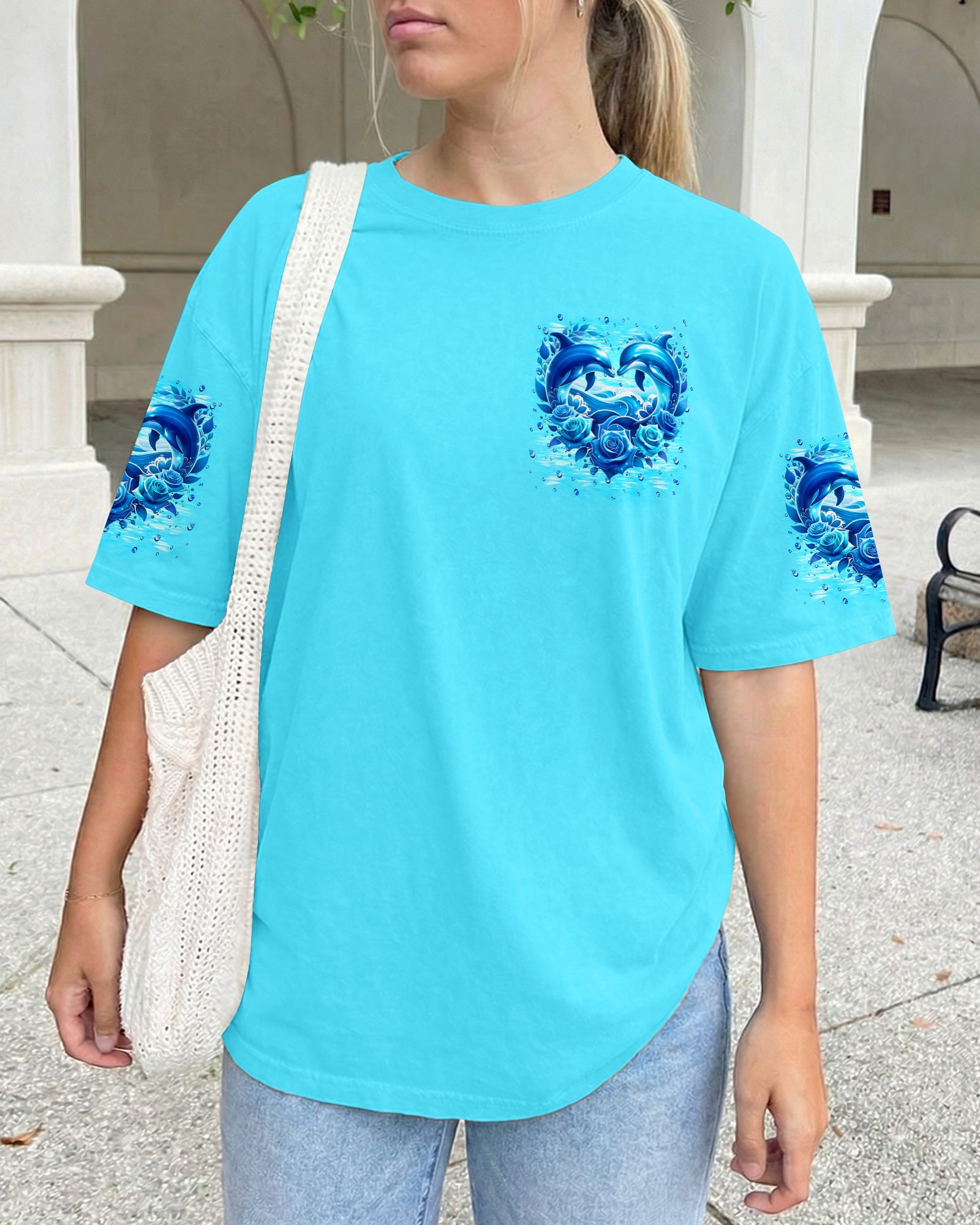 OCEAN WISHES DOLPHIN KISSES ALL OVER PRINT - TYLN2105261
