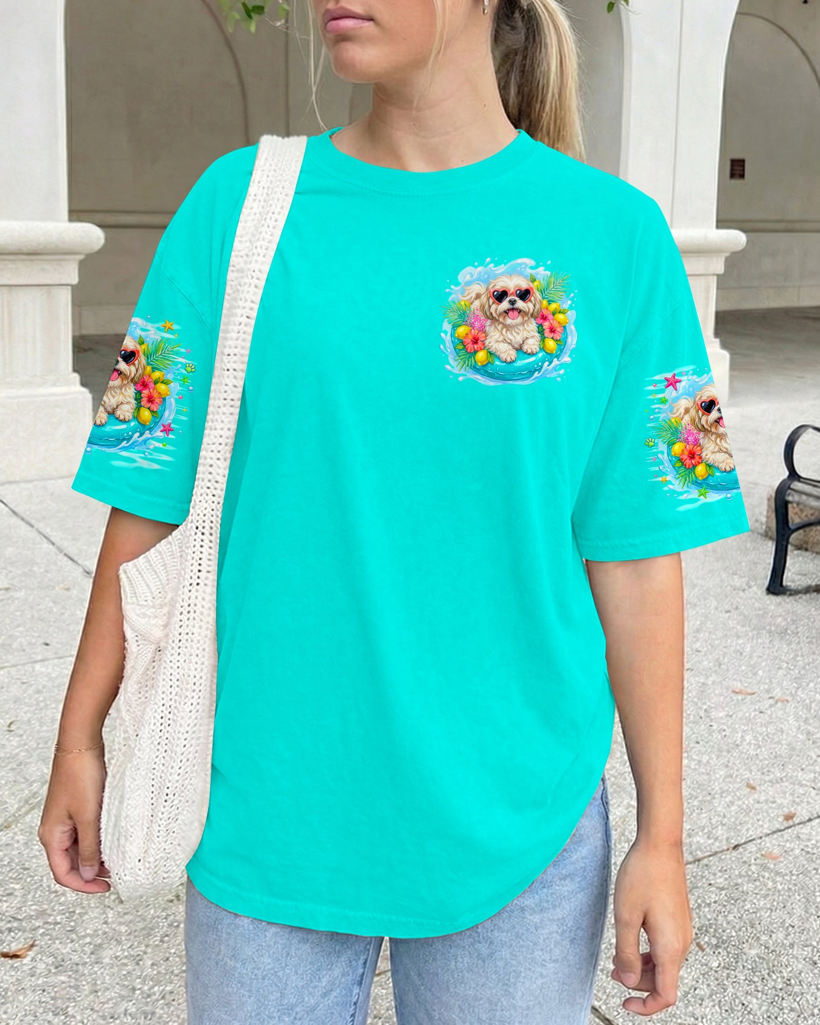 SALTWATER HEALS EVERYTHING SHIH TZU DOG ALL OVER PRINT - TLNO0806263