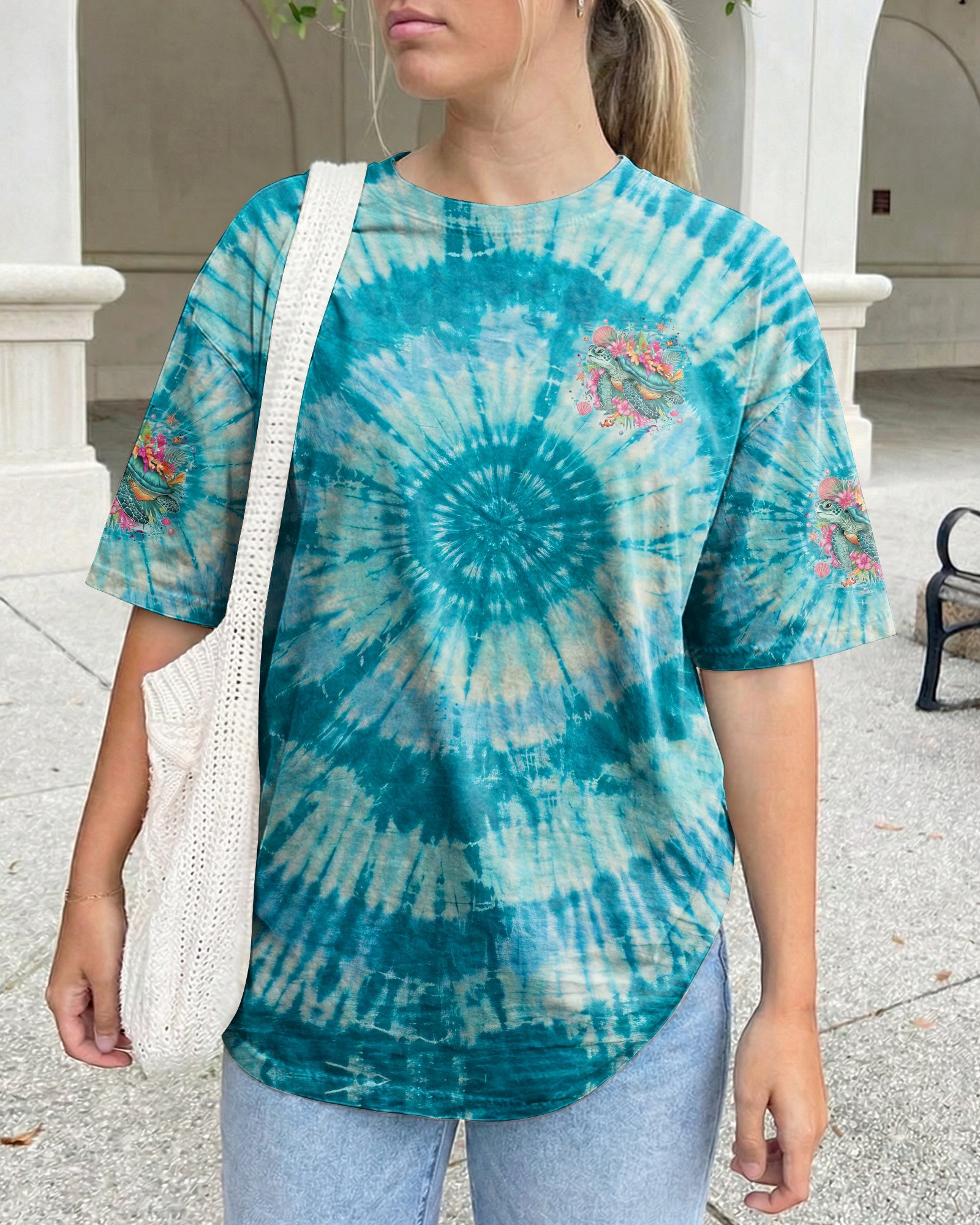 SALTWATER HEALS EVERYTHING TURTLE ALL OVER PRINT - TYQY0904261
