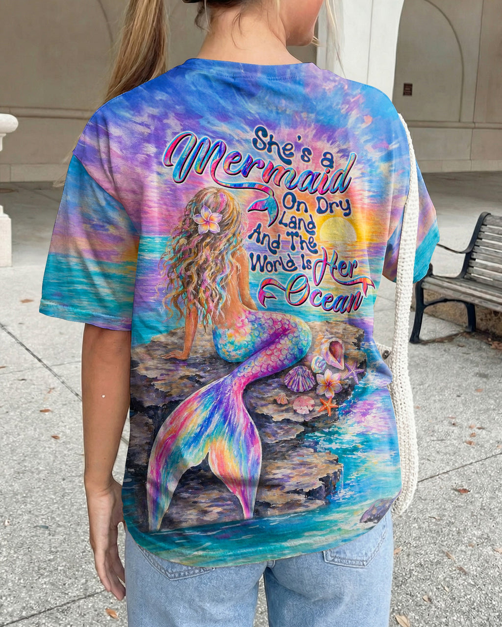 SHE IS A MERMAID ALL OVER PRINT - TLTW0405261
