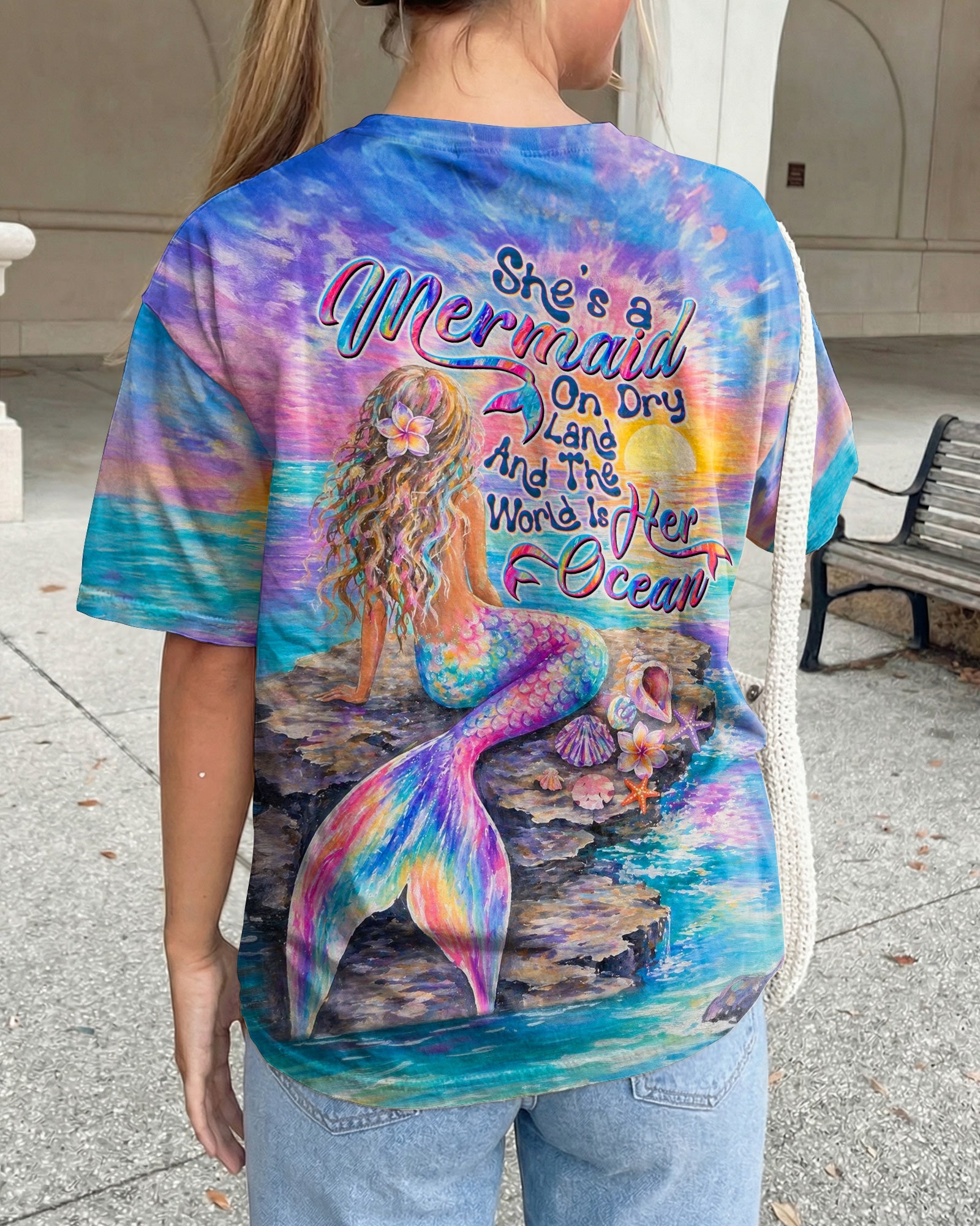 SHE IS A MERMAID ALL OVER PRINT - TLTW0405261