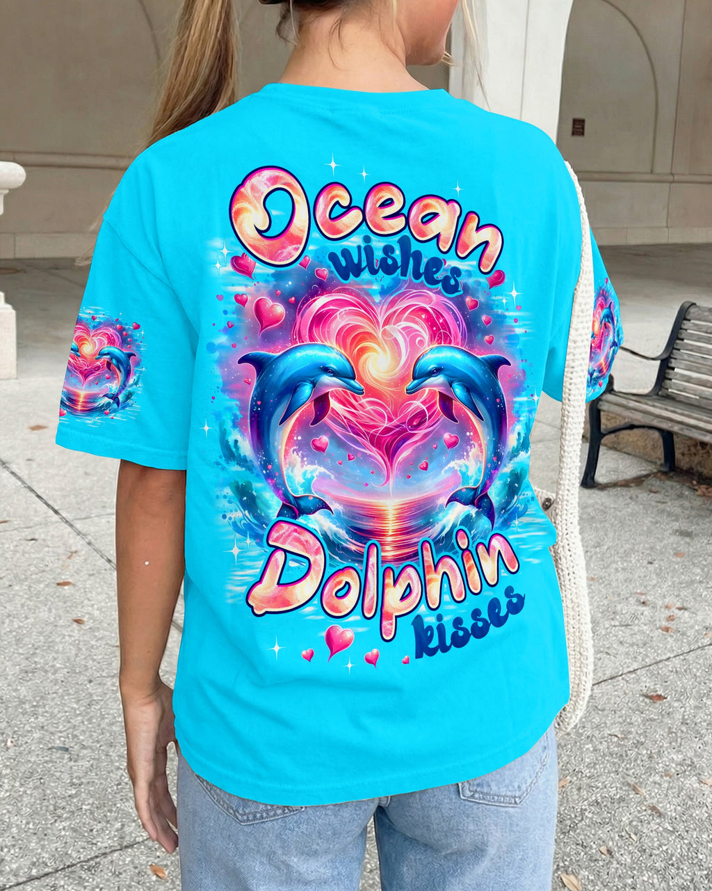 OCEAN WISHES DOLPHIN KISSES ALL OVER PRINT - TYPQ1605262