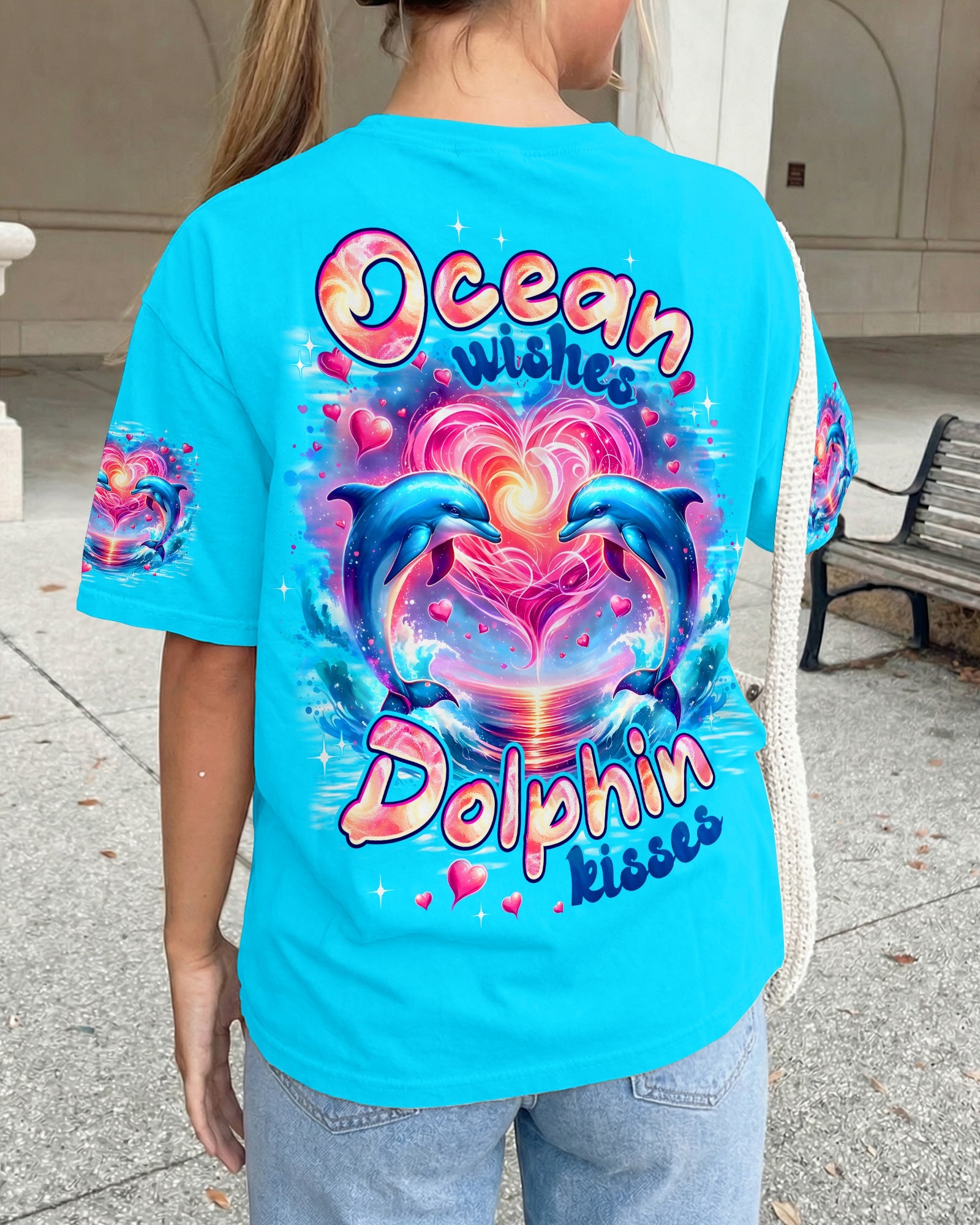 OCEAN WISHES DOLPHIN KISSES ALL OVER PRINT - TYPQ1605262