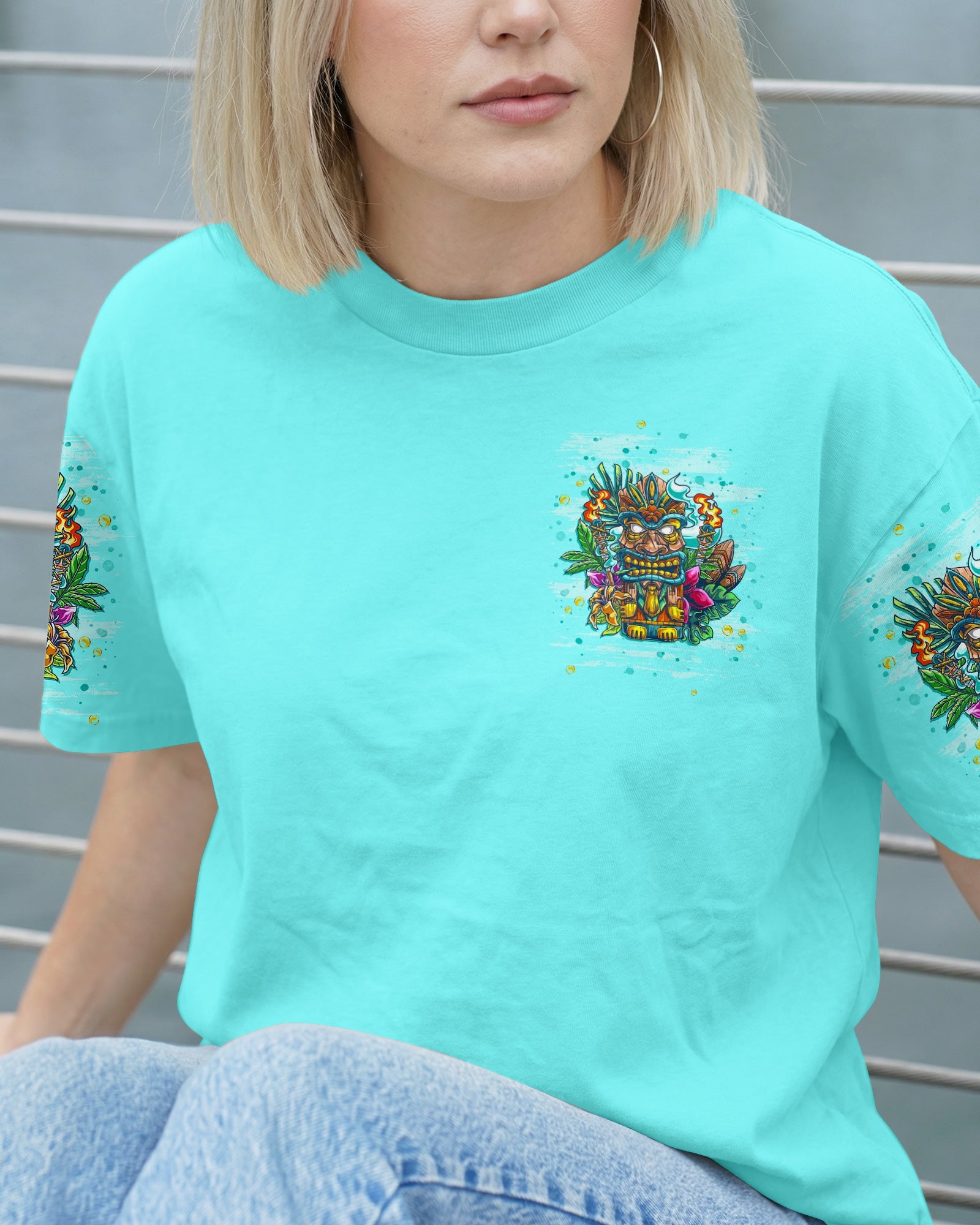 MEET ME AT THE TIKI BAR ALL OVER PRINT - TLNT0804261