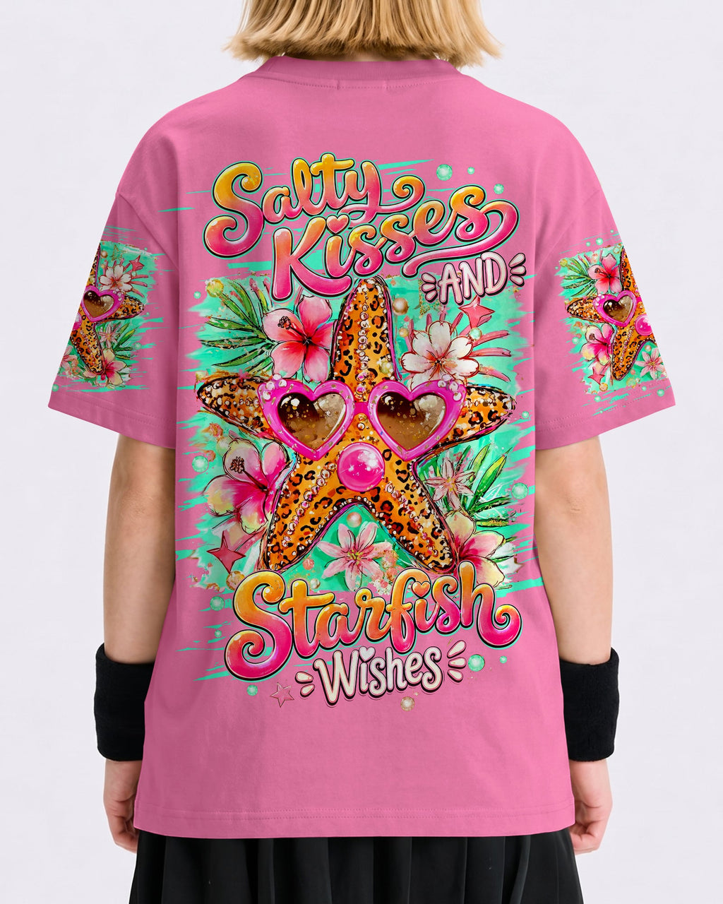 SALTY KISSES AND STARFISH WISHES KIDS ALL OVER PRINT  - TLTW0506263