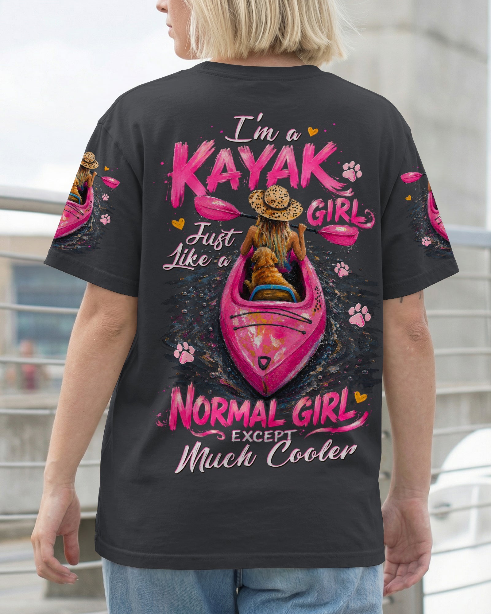 I'M A KAYAK GIRL ALL OVER PRINT - TLTW1006263