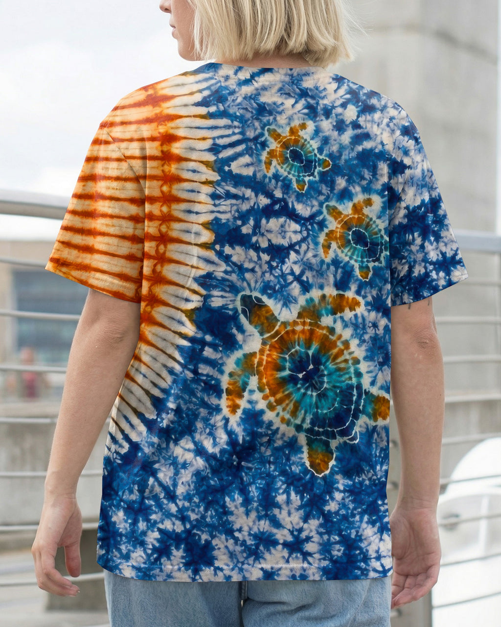 SEA TURTLES SHORE CRAWL ALL OVER PRINT  - TLTW0607261