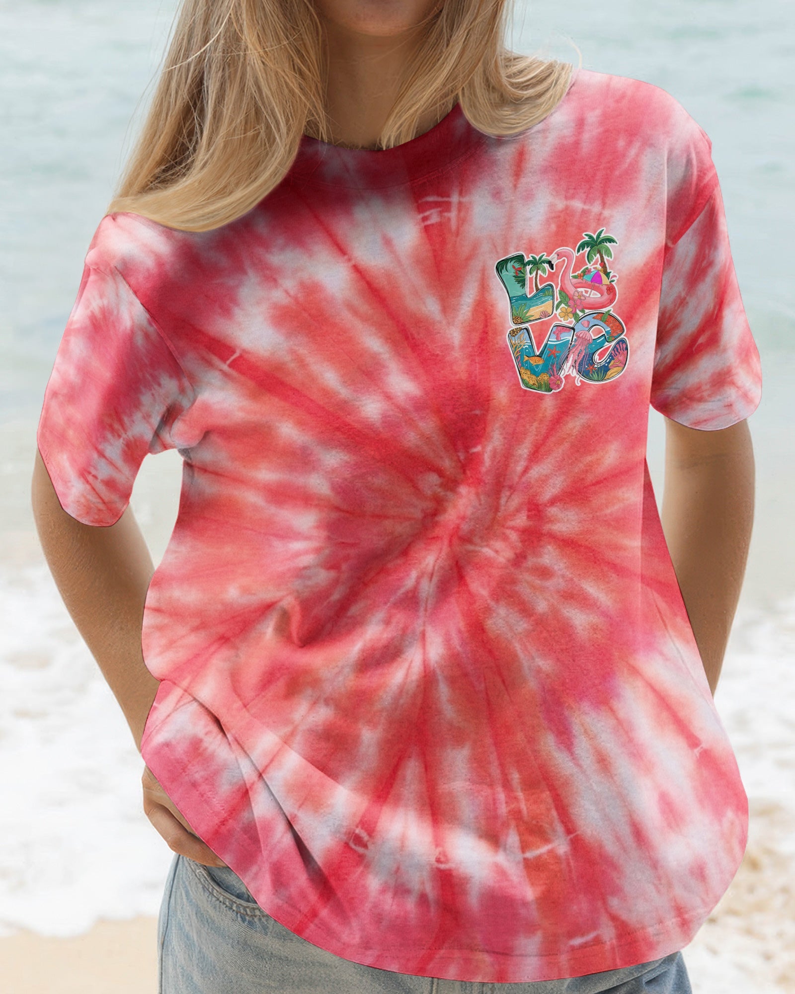 LOVE BEACH ALL OVER PRINT - TYLN0604263