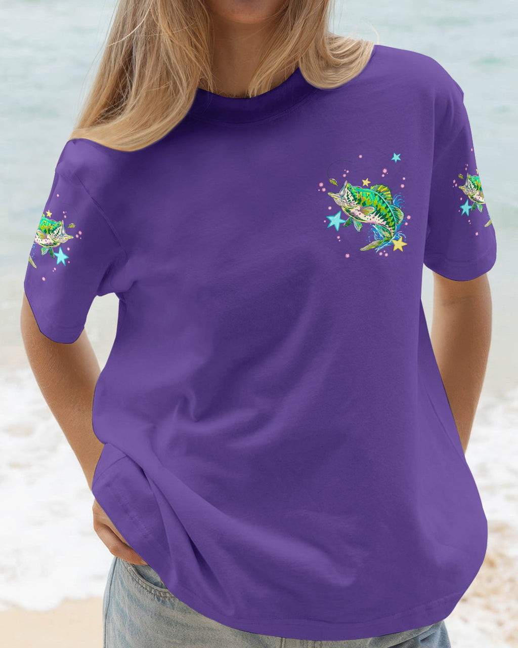 KISS MY BASS FISHING ALL OVER PRINT - TLNT2905262