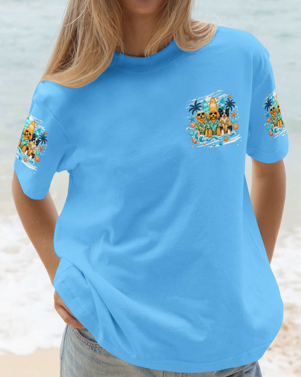 BEACH SQUAD DOG ALL OVER PRINT - TLTW0906263