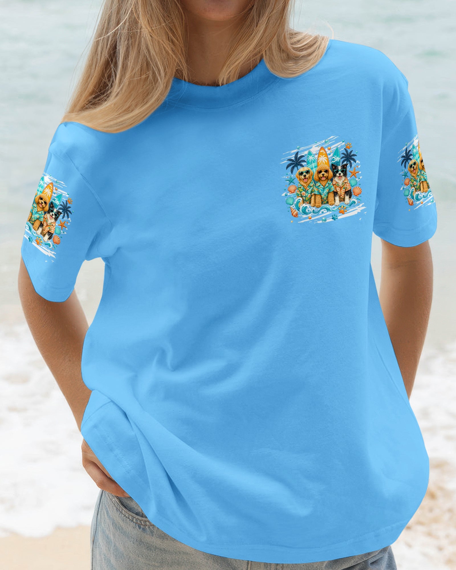 BEACH SQUAD DOG ALL OVER PRINT - TLTW0906263