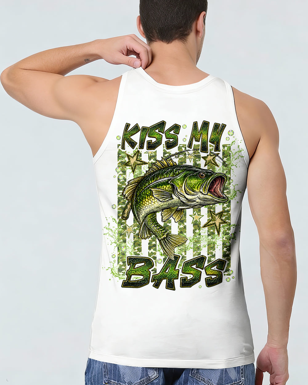 KISS MY BASS FISHING  ALL OVER PRINT - TLNT2905261