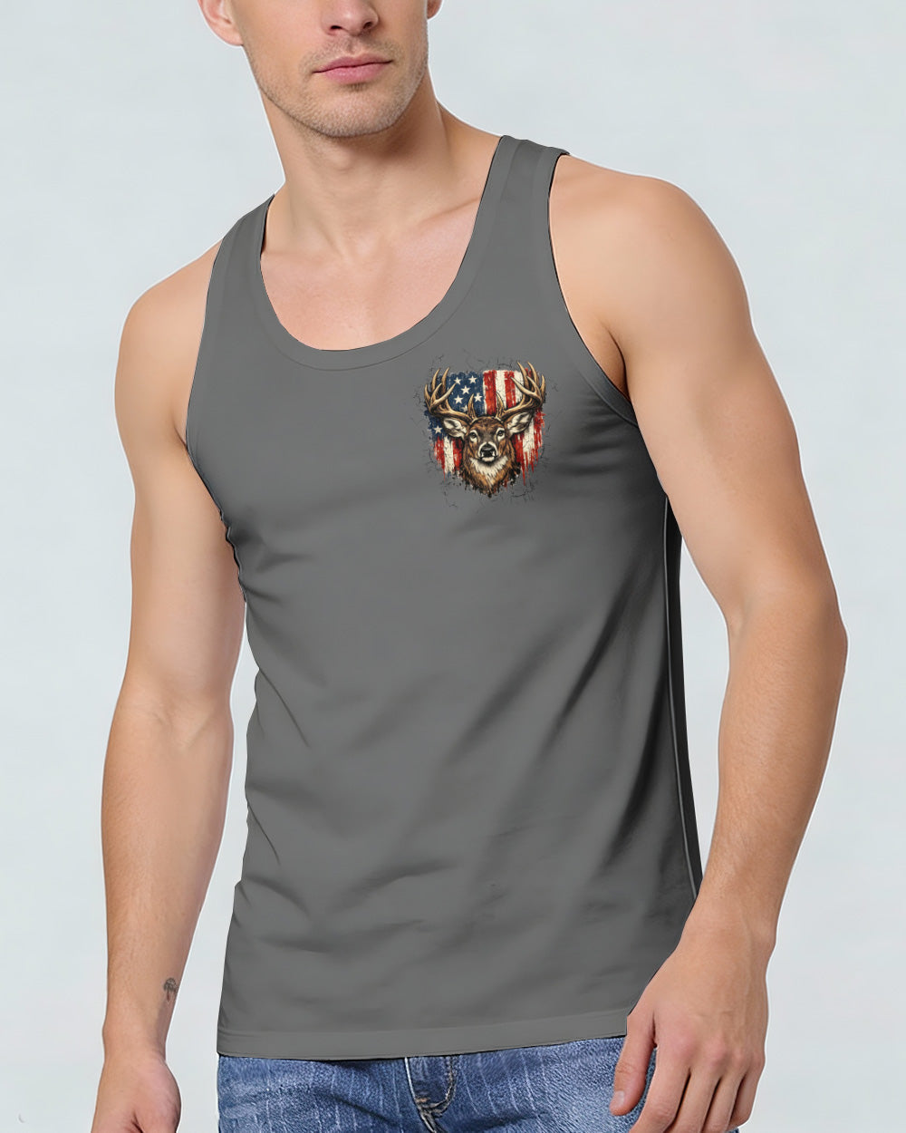 IF THIS FLAG OFFENDS YOU I'LL HELP YOU PACK DEER HUNTING  ALL OVER PRINT - TLTW0804262