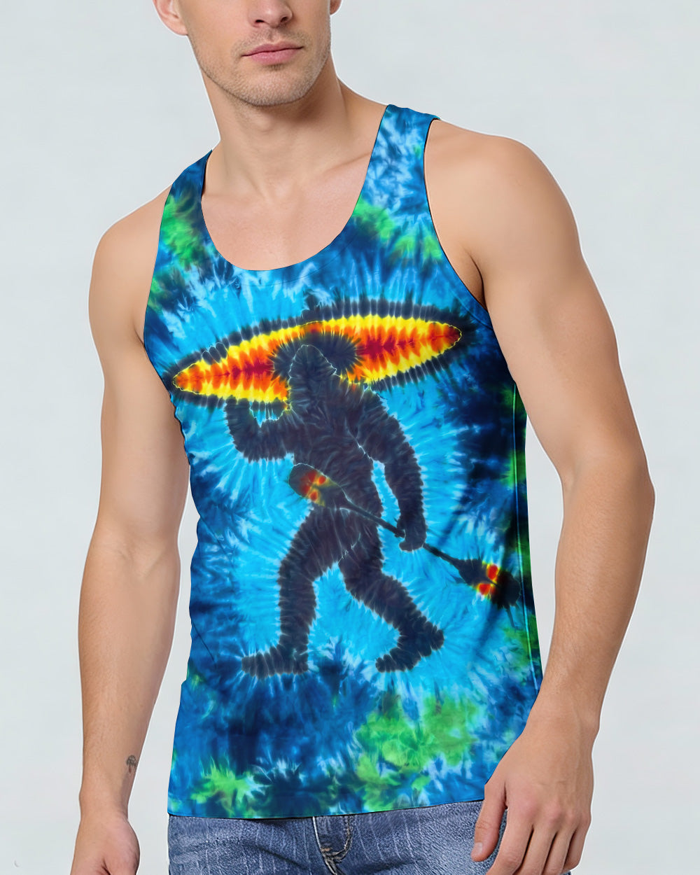 BIGFOOT SURF KAYAK SWIRL ALL OVER PRINT - RI0906262