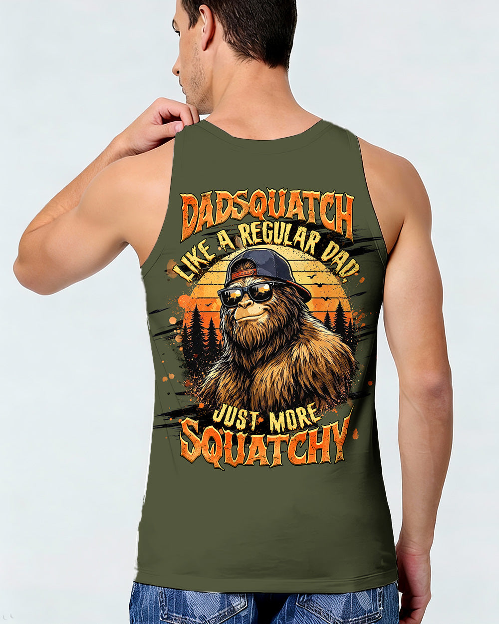 DADSQUATCH BIGFOOT ALL OVER PRINT - TLHG2905262