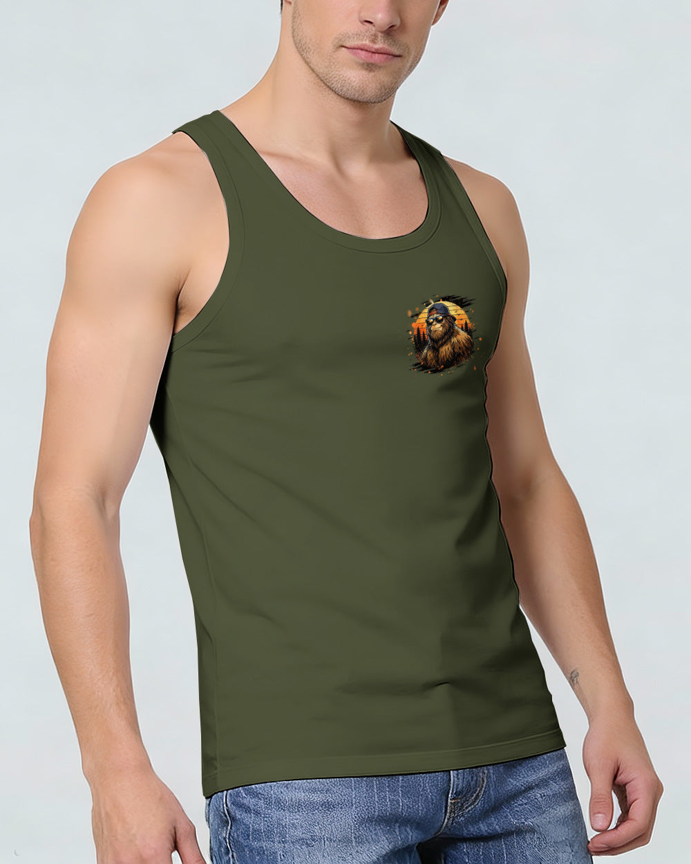 DADSQUATCH BIGFOOT ALL OVER PRINT - TLHG2905262
