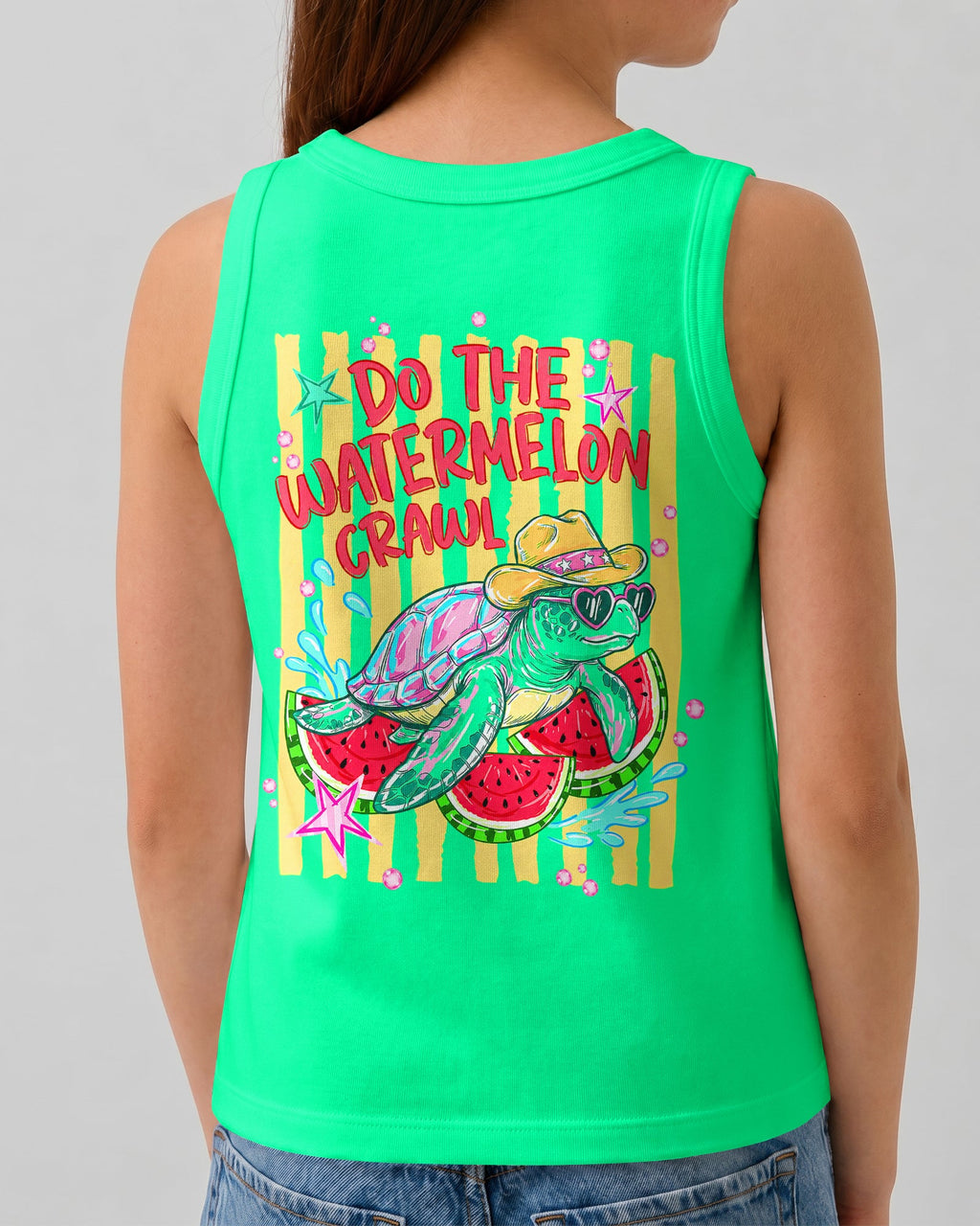 DO THE WATERMELON CRAWL TURTLE KIDS ALL OVER PRINT - TLNT1106261