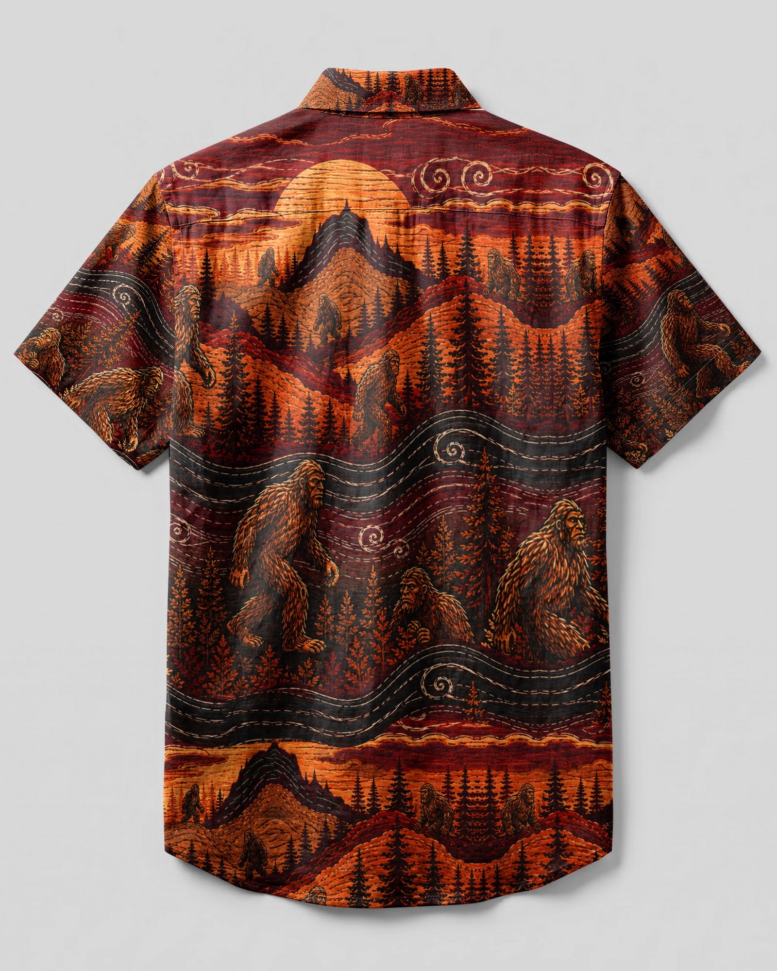 BIGFOOT MOUNTAIN VINTAGE BUTTON-DOWN COLLAR SHIRT  - TLHN0206262