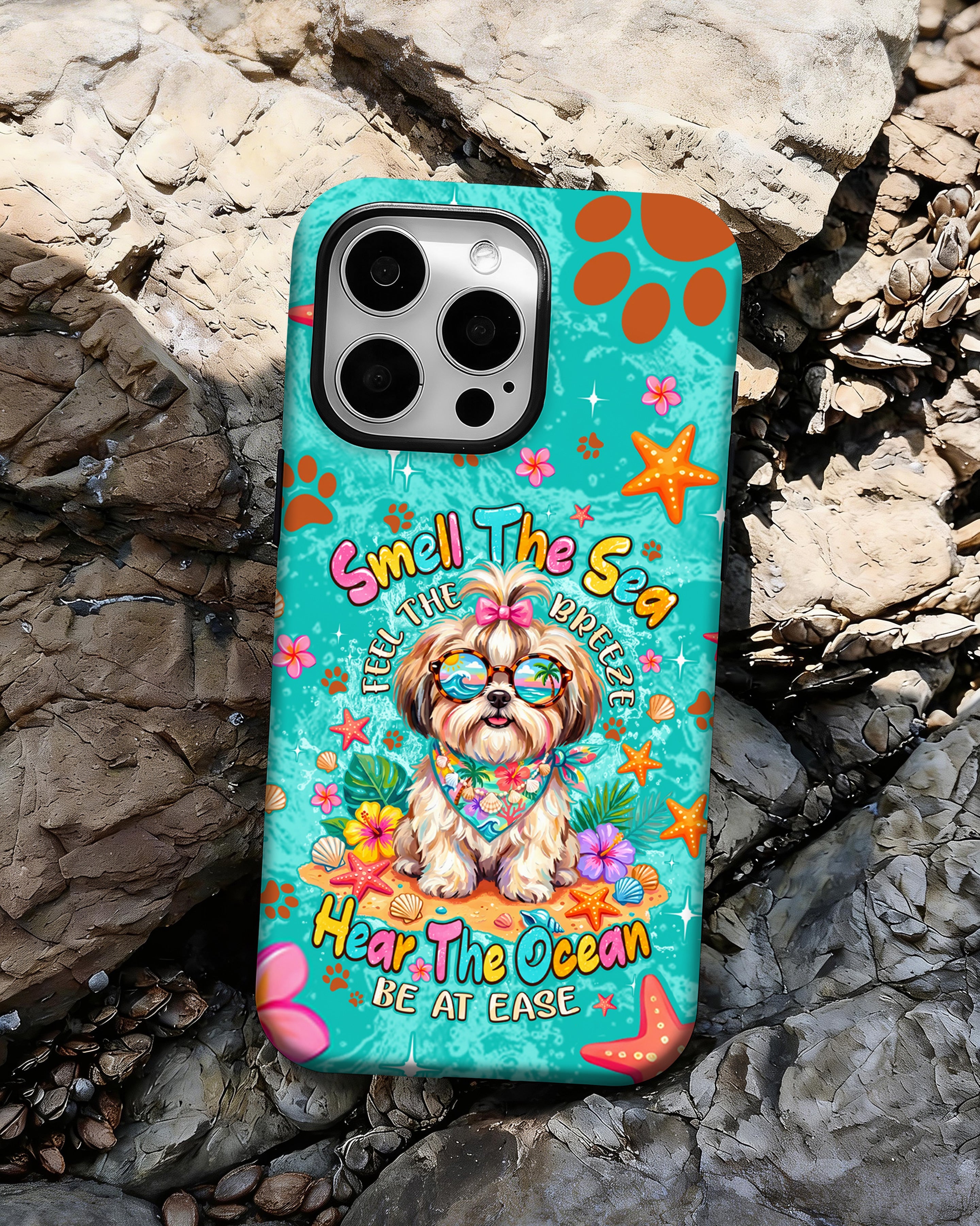 SMELL THE SEA SHIH TZU DOG PHONE CASE - TYPQ0106262