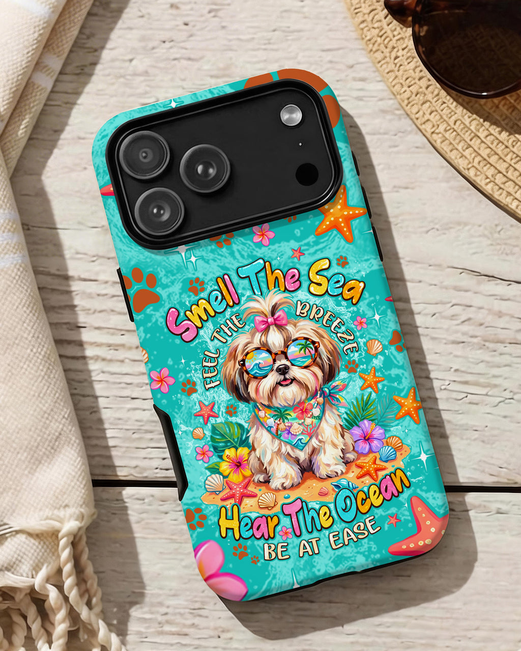 SMELL THE SEA SHIH TZU DOG PHONE CASE - TYPQ0106262