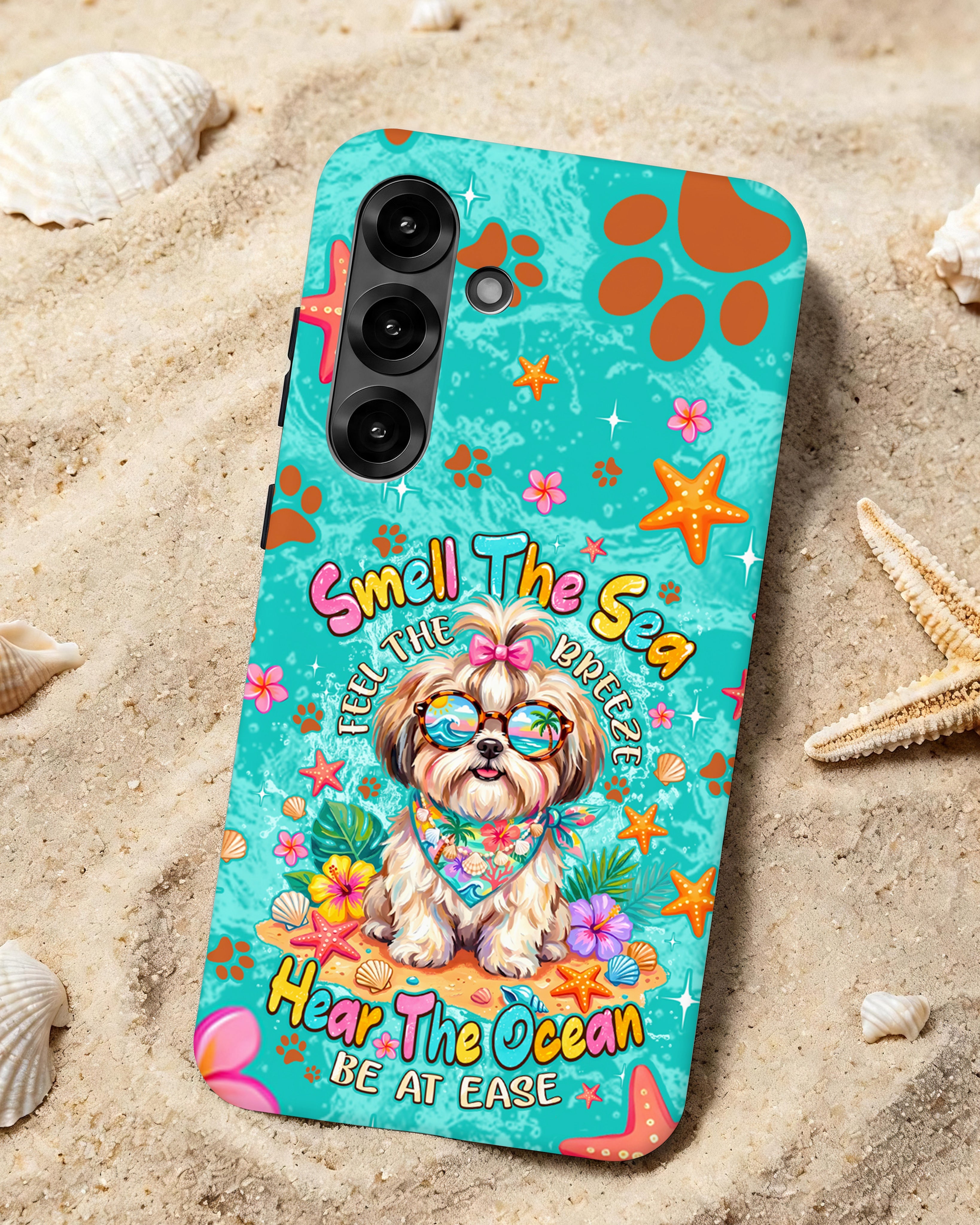 SMELL THE SEA SHIH TZU DOG PHONE CASE - TYPQ0106262