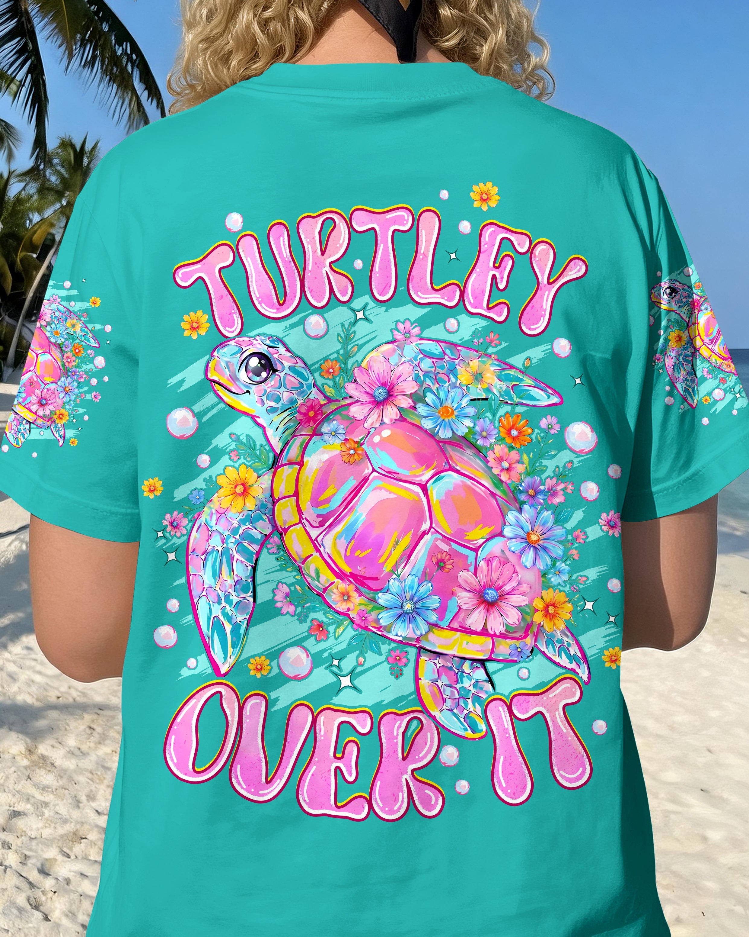 TURTLEY OVER IT ALL OVER PRINT - TYPQ1606264