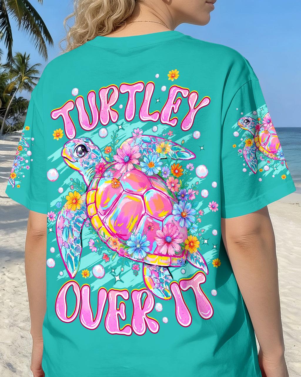 TURTLEY OVER IT ALL OVER PRINT - TYPQ1606264