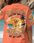 SMELL THE SEA GOLDEN RETRIEVER BEACH DOG ALL OVER PRINT - TYPQ1806261