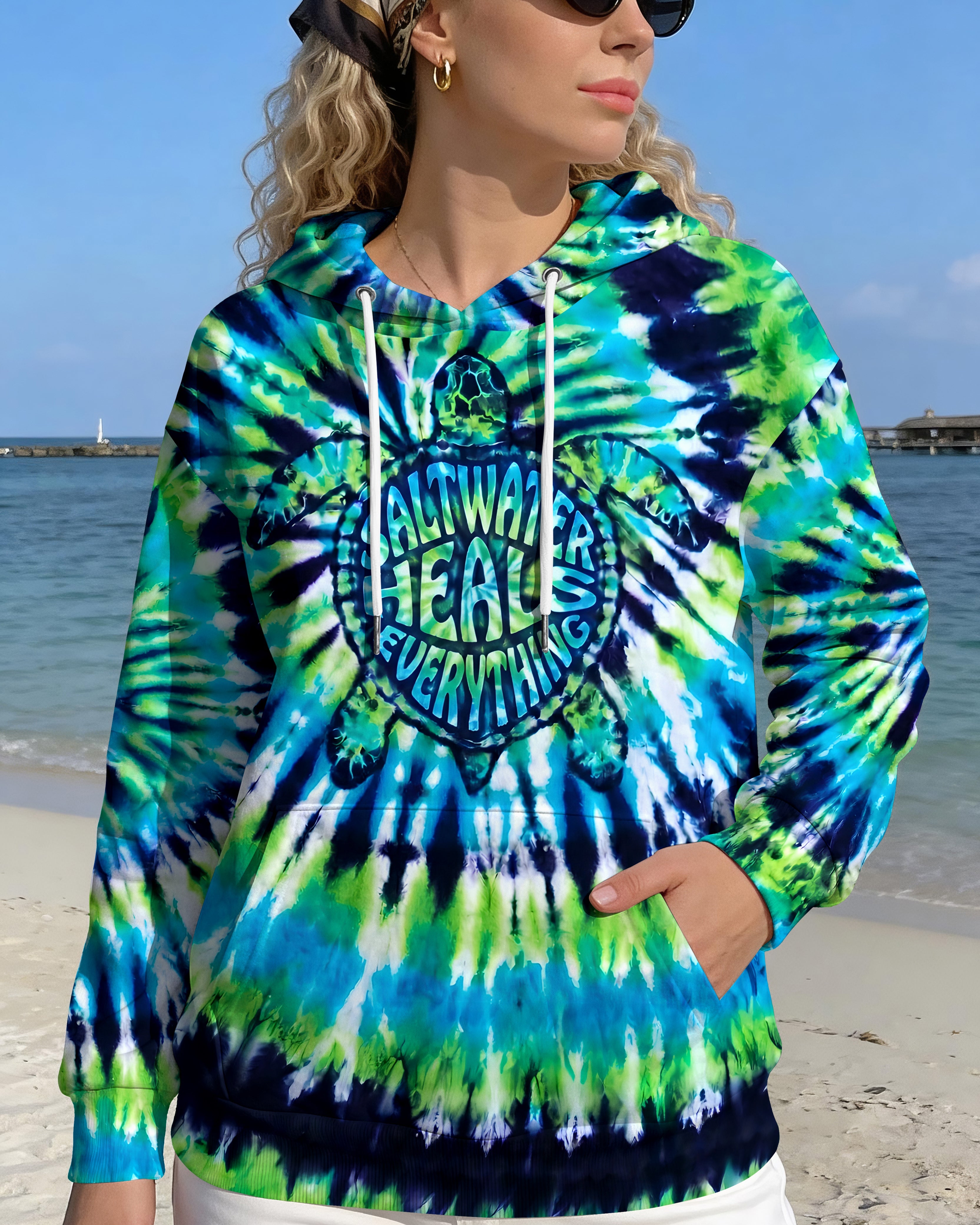 SALTWATER HEALS EVERYTHING TURTLE ALL OVER PRINT - TYPQ1905261