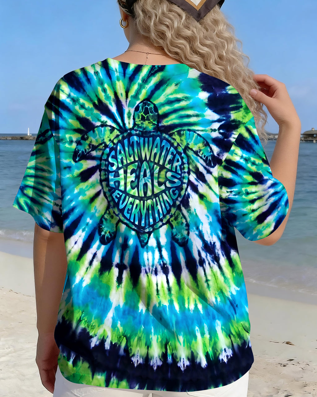 SALTWATER HEALS EVERYTHING TURTLE ALL OVER PRINT - TYPQ1905261