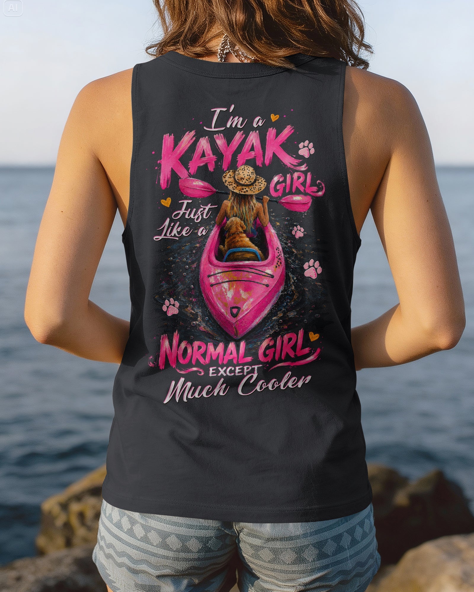 I'M A KAYAK GIRL ALL OVER PRINT - TLTW1006263