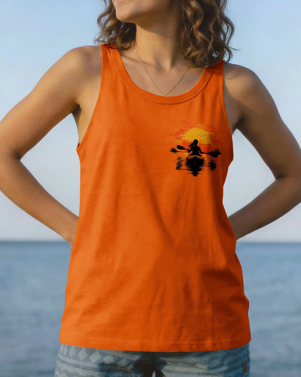 LIFE'S SHORT PADDLE HARD KAYAK ALL OVER PRINT - TLTW2905263