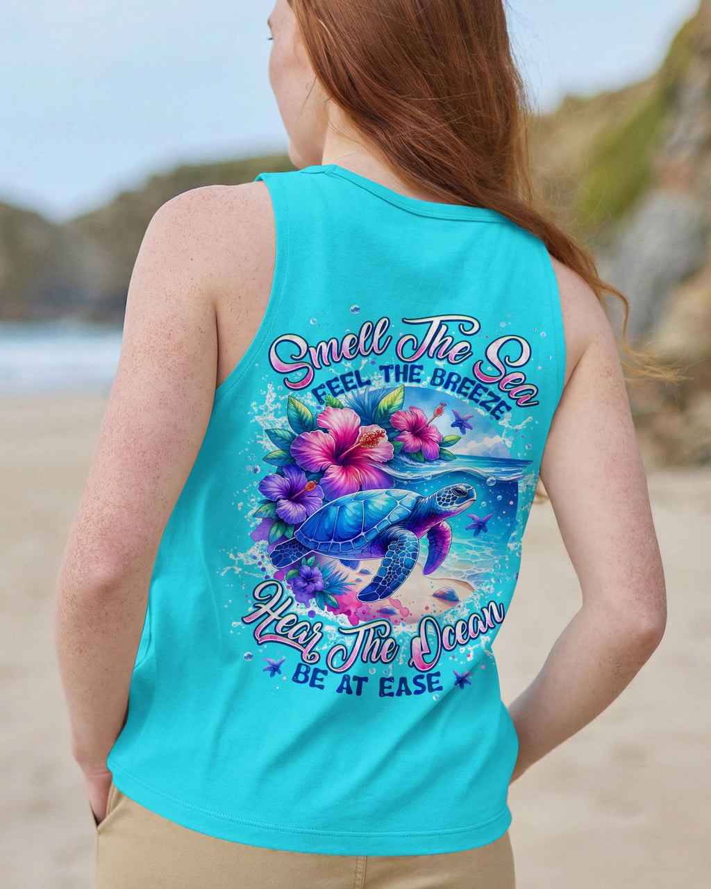 SMELL THE SEA TURTLE ALL OVER PRINT - TYPQ1506261
