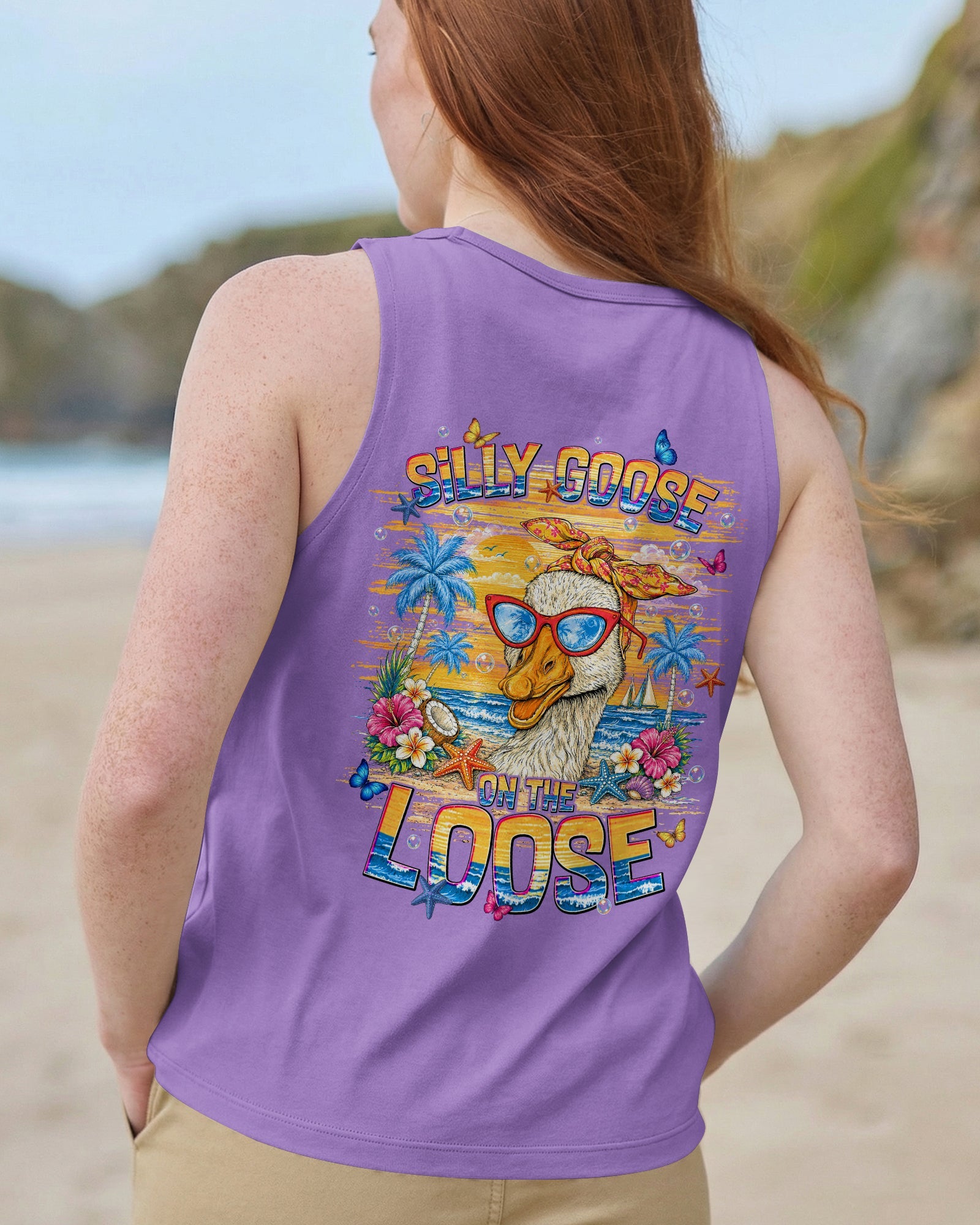 SILLY GOOSE ON THE LOOSE ALL OVER PRINT - TLNT0406262
