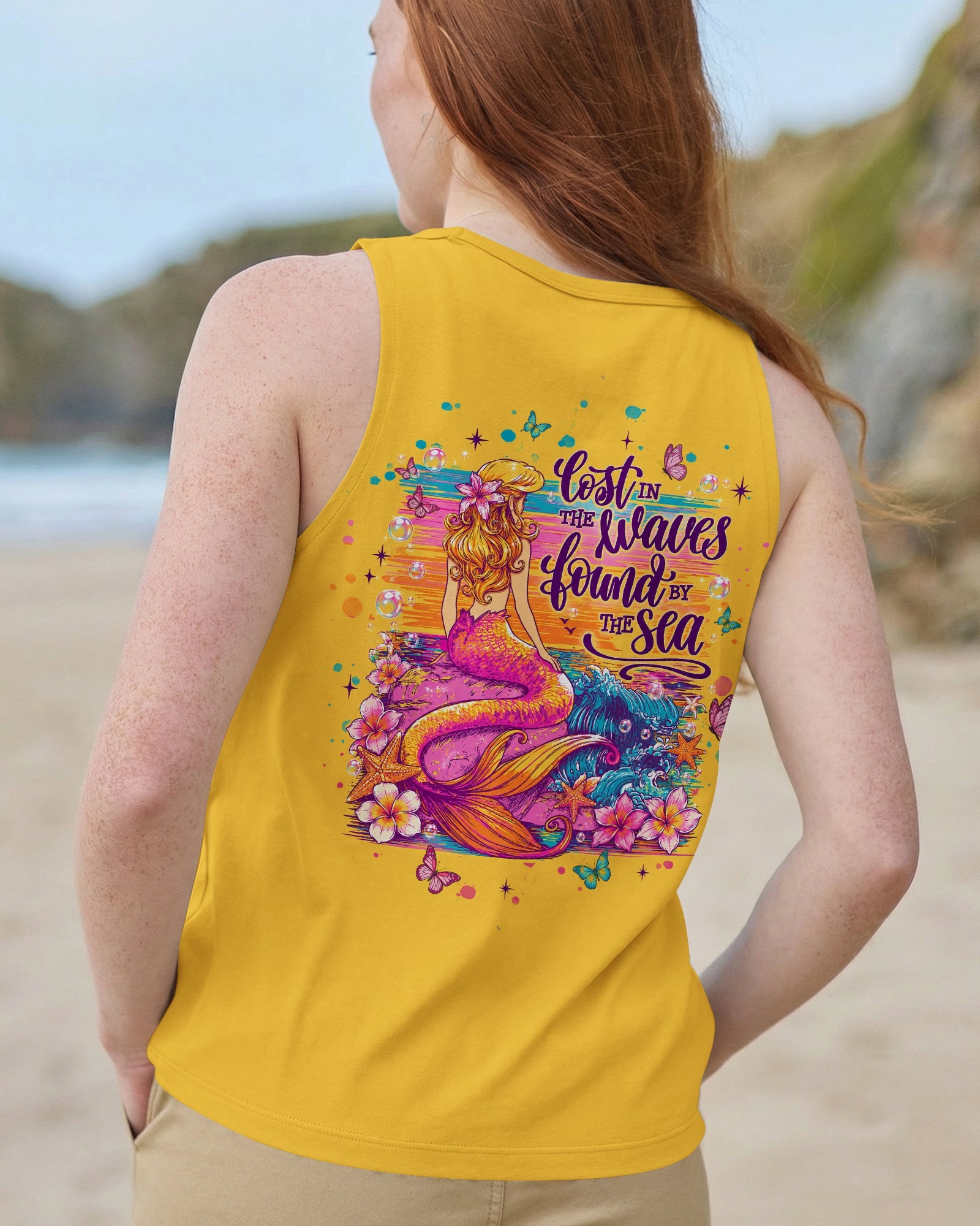 LOST IN THE WAVES MERMAID ALL OVER PRINT - TLNT2705264
