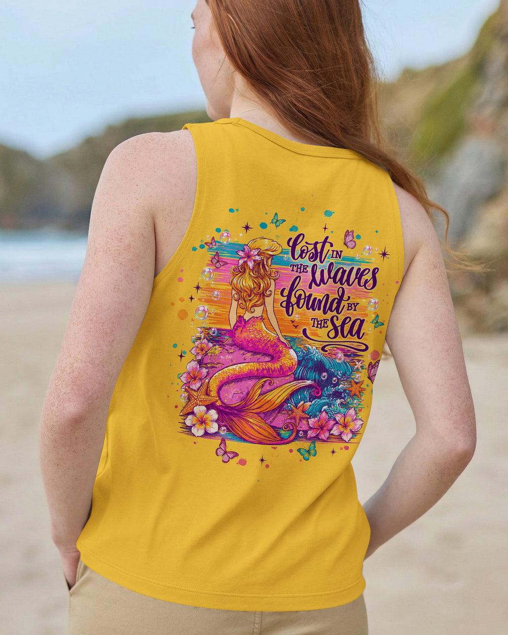 LOST IN THE WAVES MERMAID ALL OVER PRINT - TLNT2705264