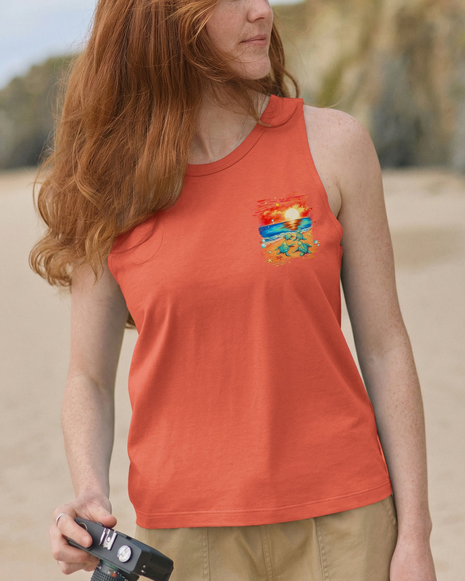SALTY SINCE BIRTH TURTLE  ALL OVER PRINT - TLHG0506261